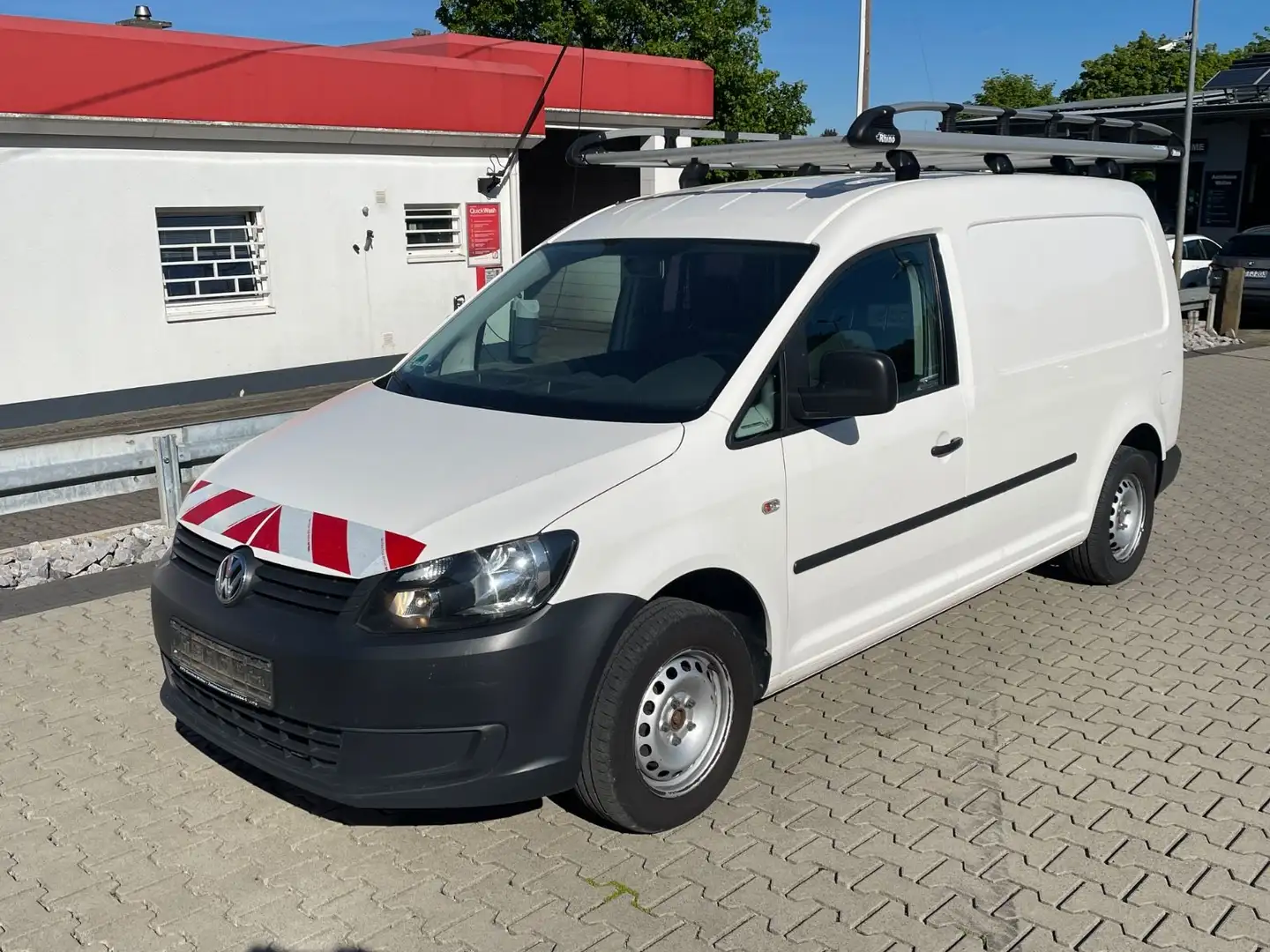 Volkswagen Caddy 1.6 TDI Kasten Maxi/NAVI/SR+WR/Regal Alb - 1