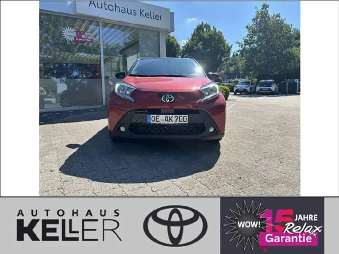 Toyota Aygo X S-CVT Teamplayer Rot - 2