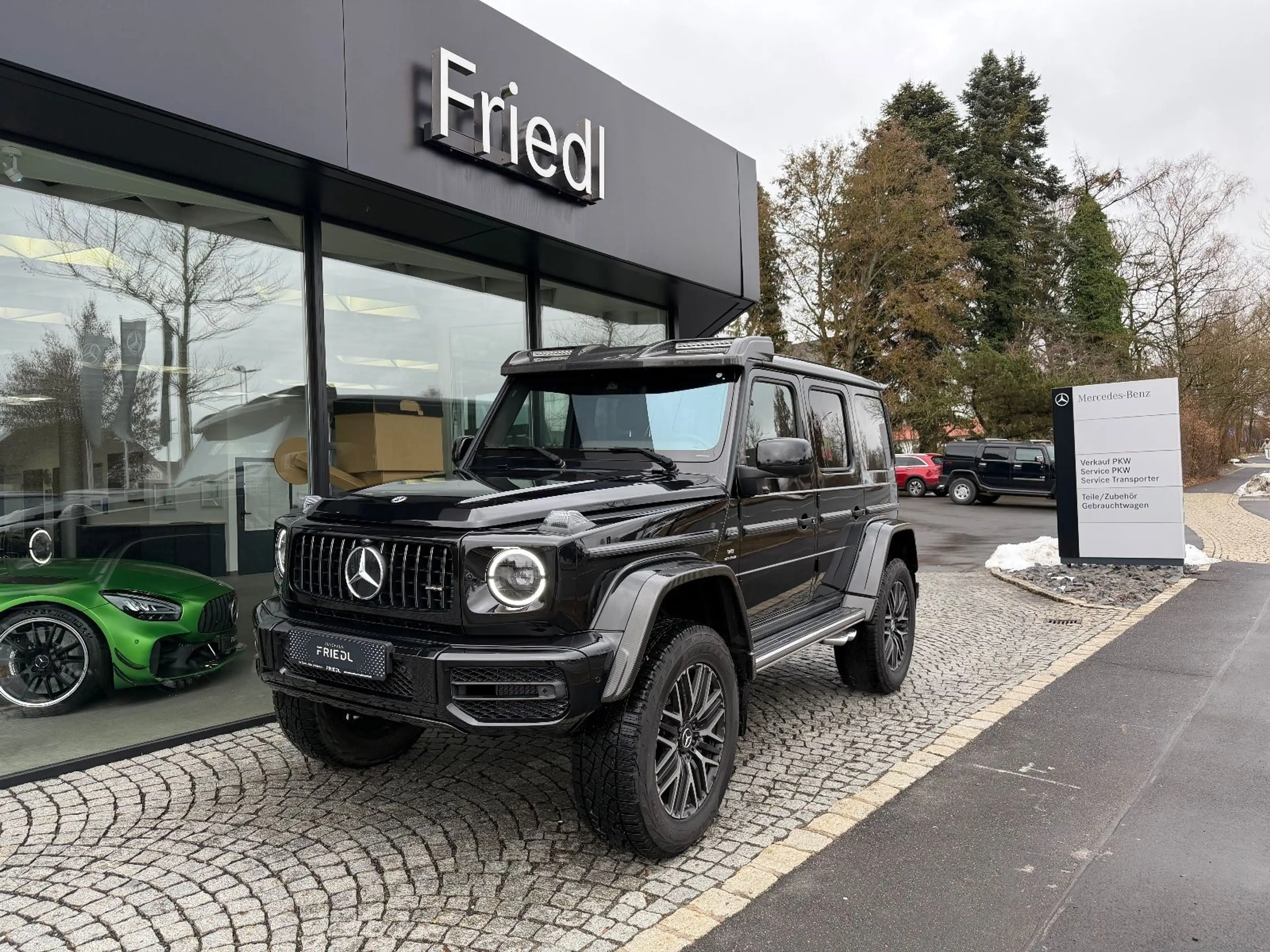 Mercedes-Benz G 63 AMG 4x4, 1.Hand, 225 KM, Holzboden, TV — photo 3