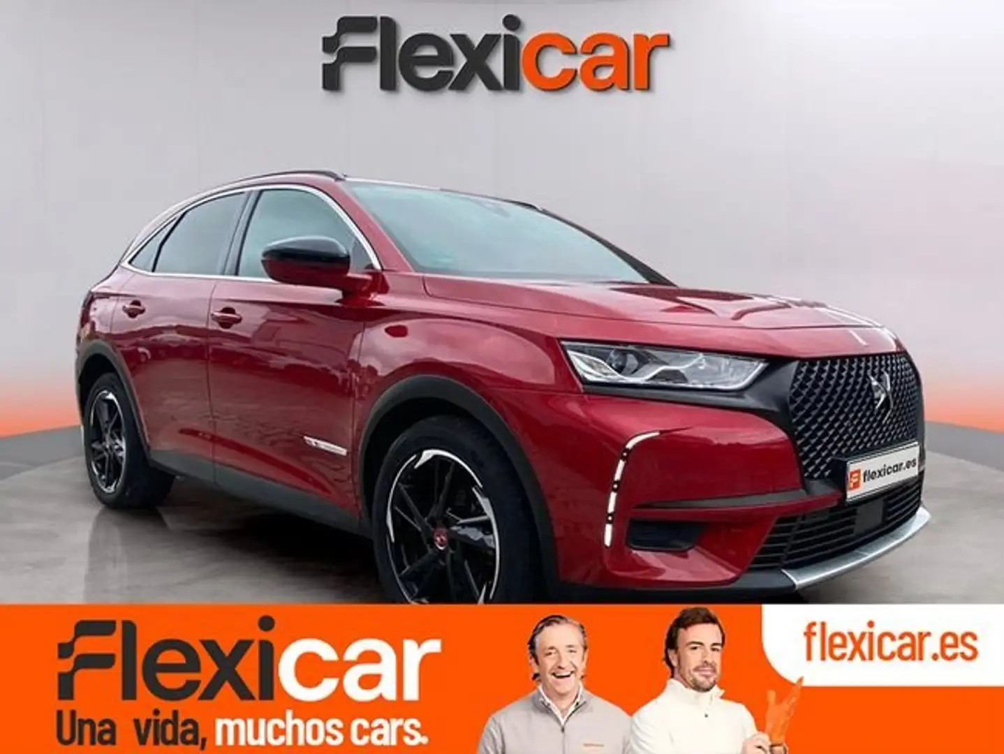 DS Automobiles DS 7 Crossback 2.0BlueHDi Performance Line Aut. Červená - 1