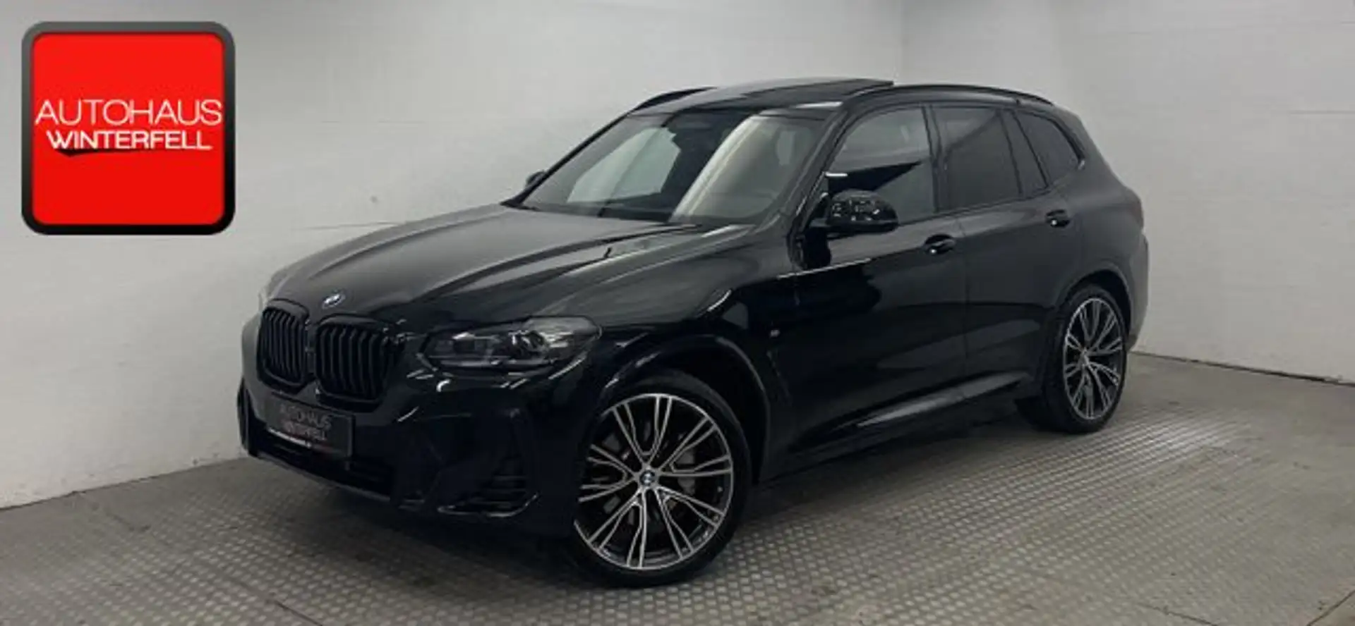 BMW X3 M xDrive30d M SPORT PANO+AHK+21Z+H/K+STANDHZG+ Schwarz - 1