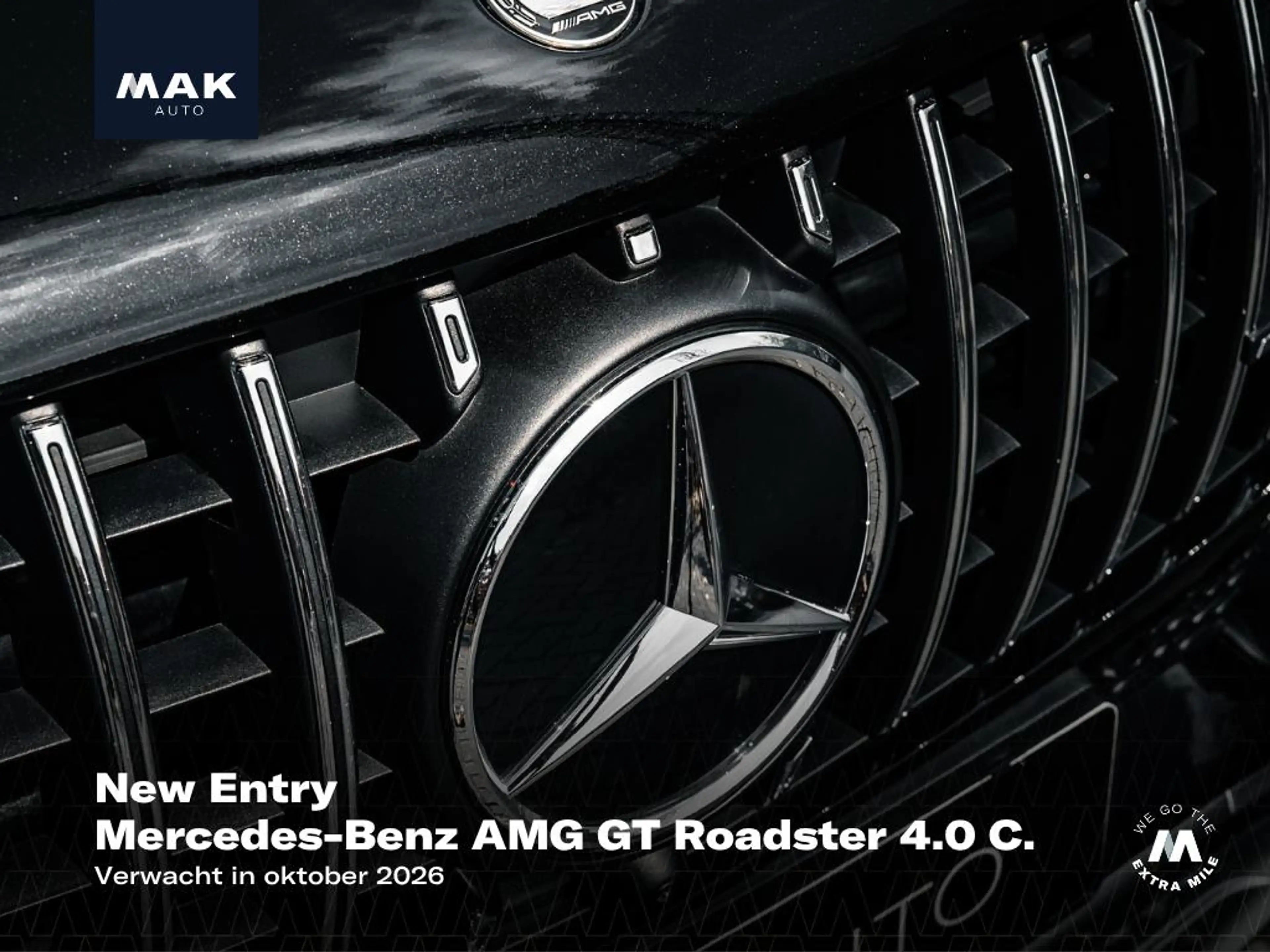 Mercedes-Benz AMG GT Roadster 4.0 C , dealeroh, Dynamic+, perf.stoelen,