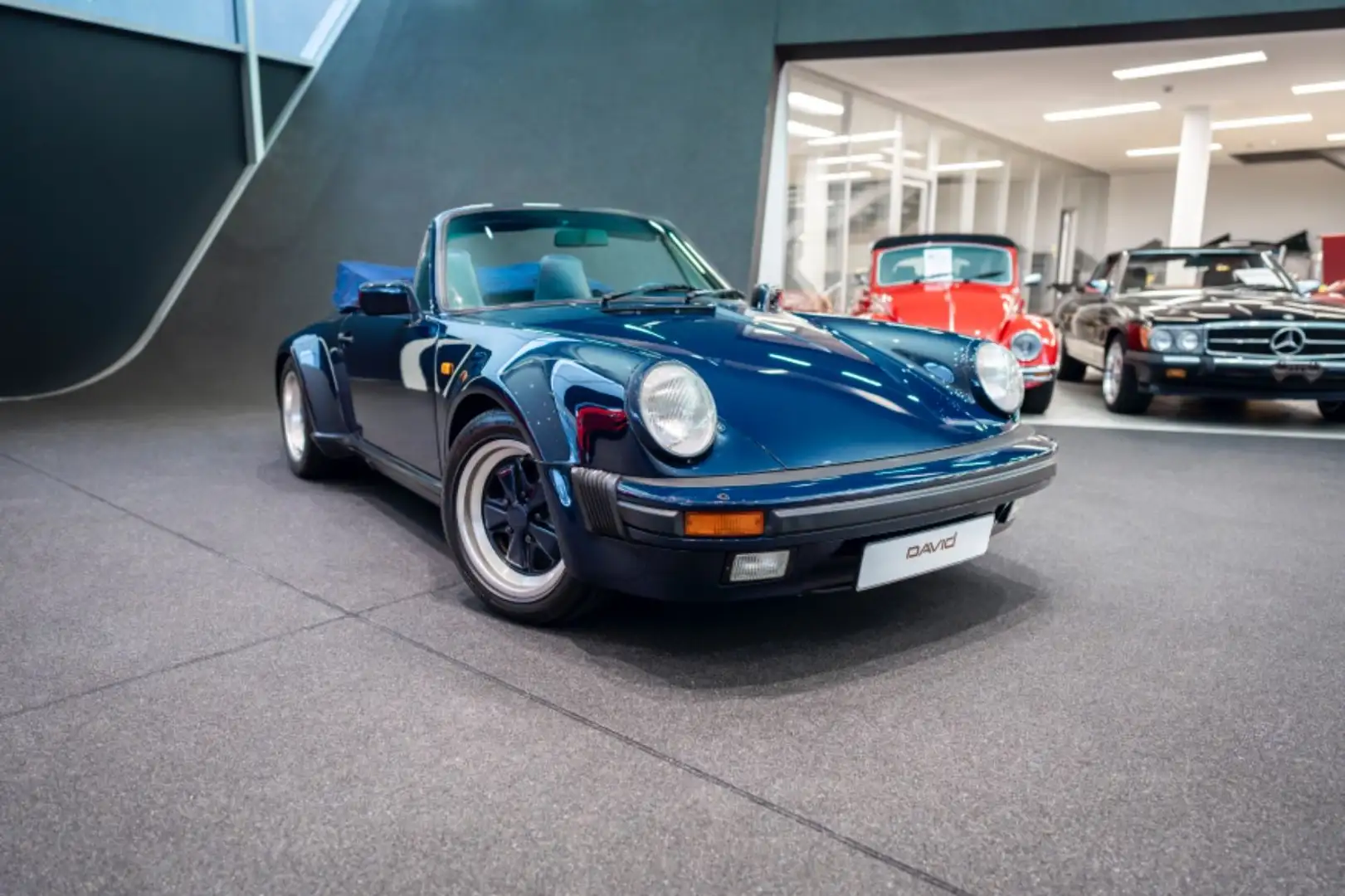 Porsche 911 G-Model Cabrio *WTL*Scheckheft*Wartung neu Blau - 2
