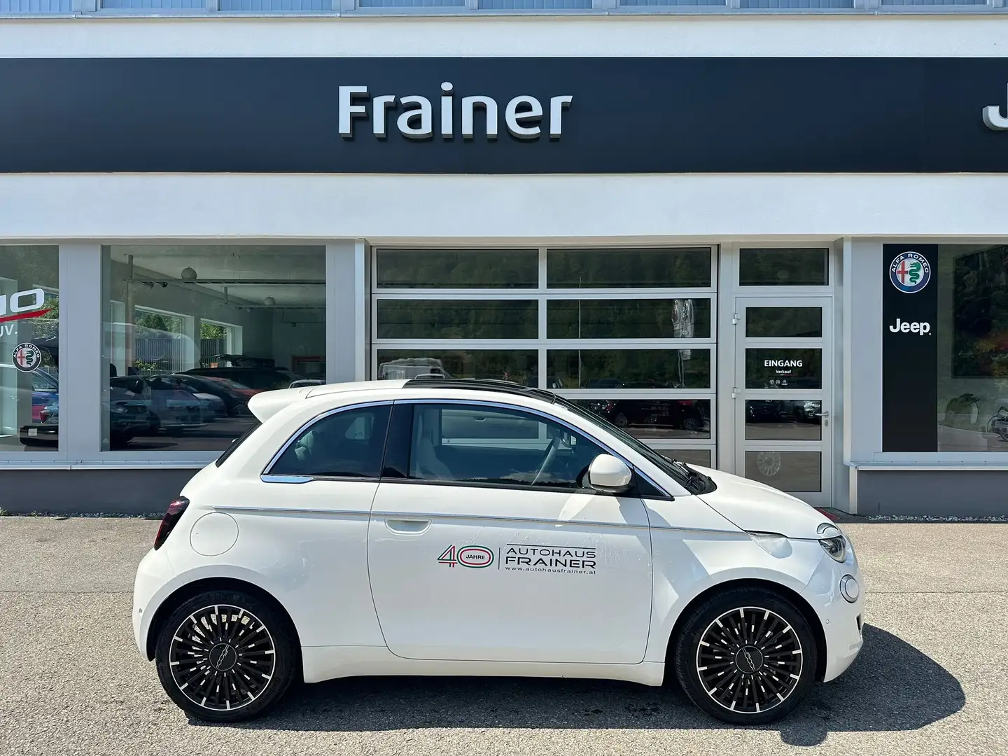 Fiat 500e HB La Prima 87kW-42kWh 30.000,-€ Weiß - 1