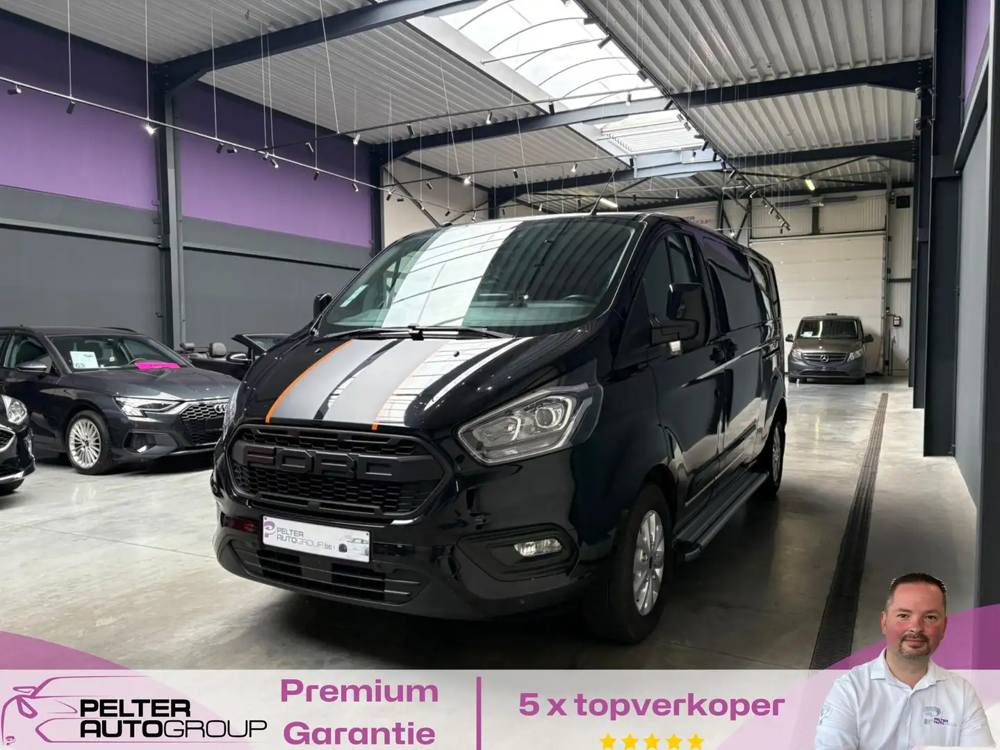 Ford Transit Custom 2.0 TDCi 5 zit Special Edition! FACELIFT Noir - 1