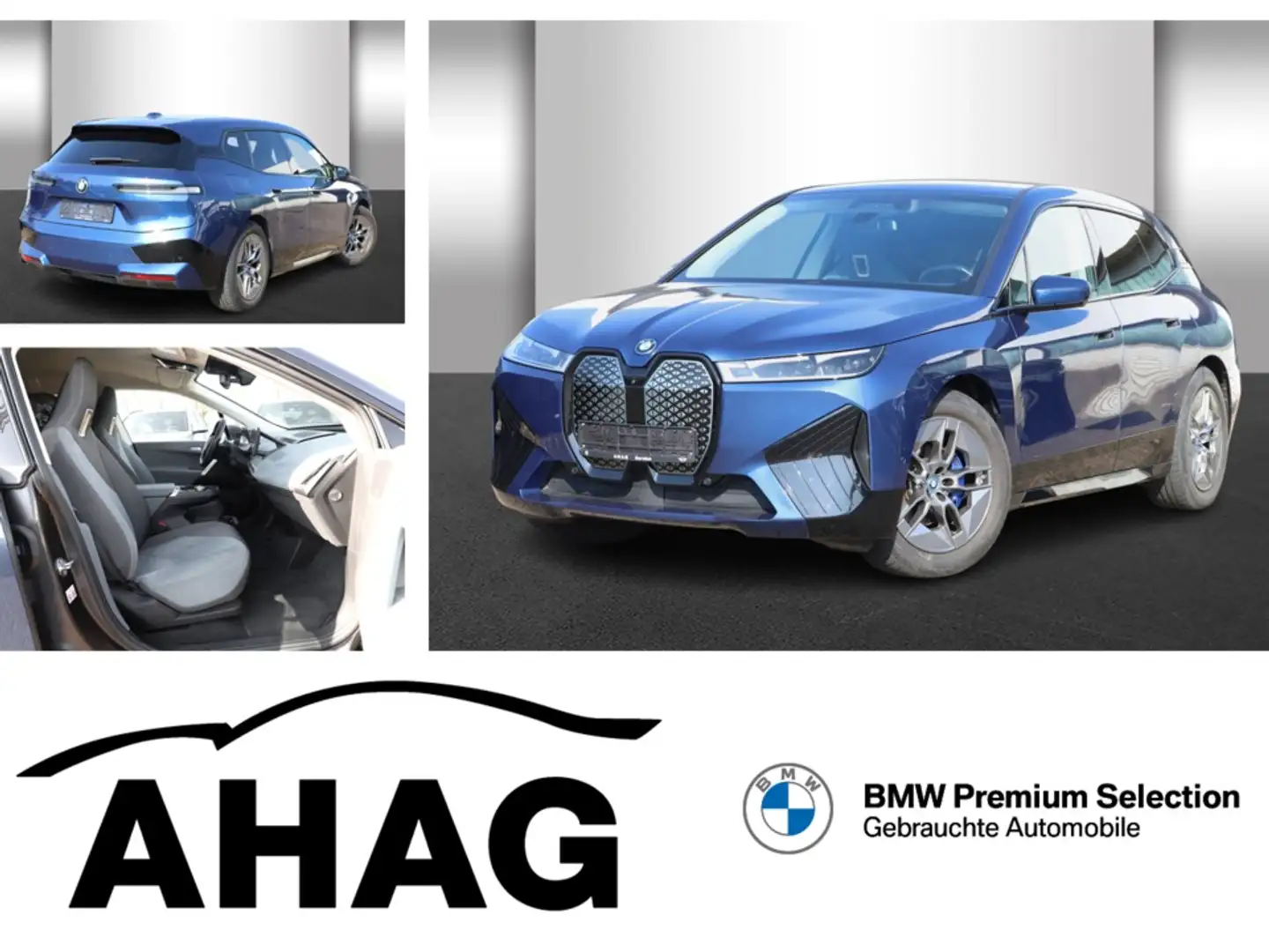 BMW iX xDrive40 *Edition Sport*AHK*Laserlicht* Blau - 1
