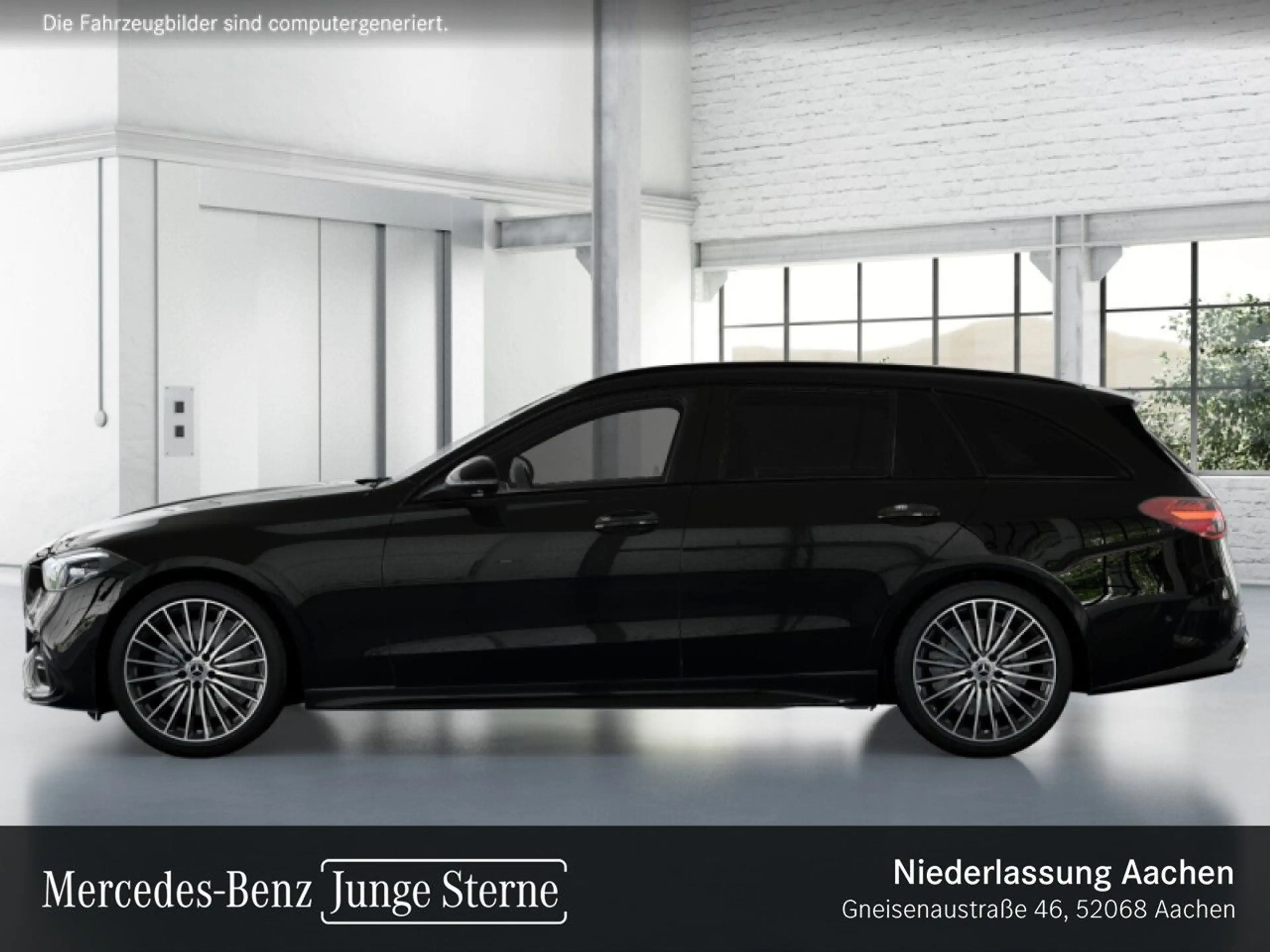Mercedes-Benz C 300 d T AMG+NIGHT+360+LED+19"+TOTW+KEYLESS+9G — photo 5