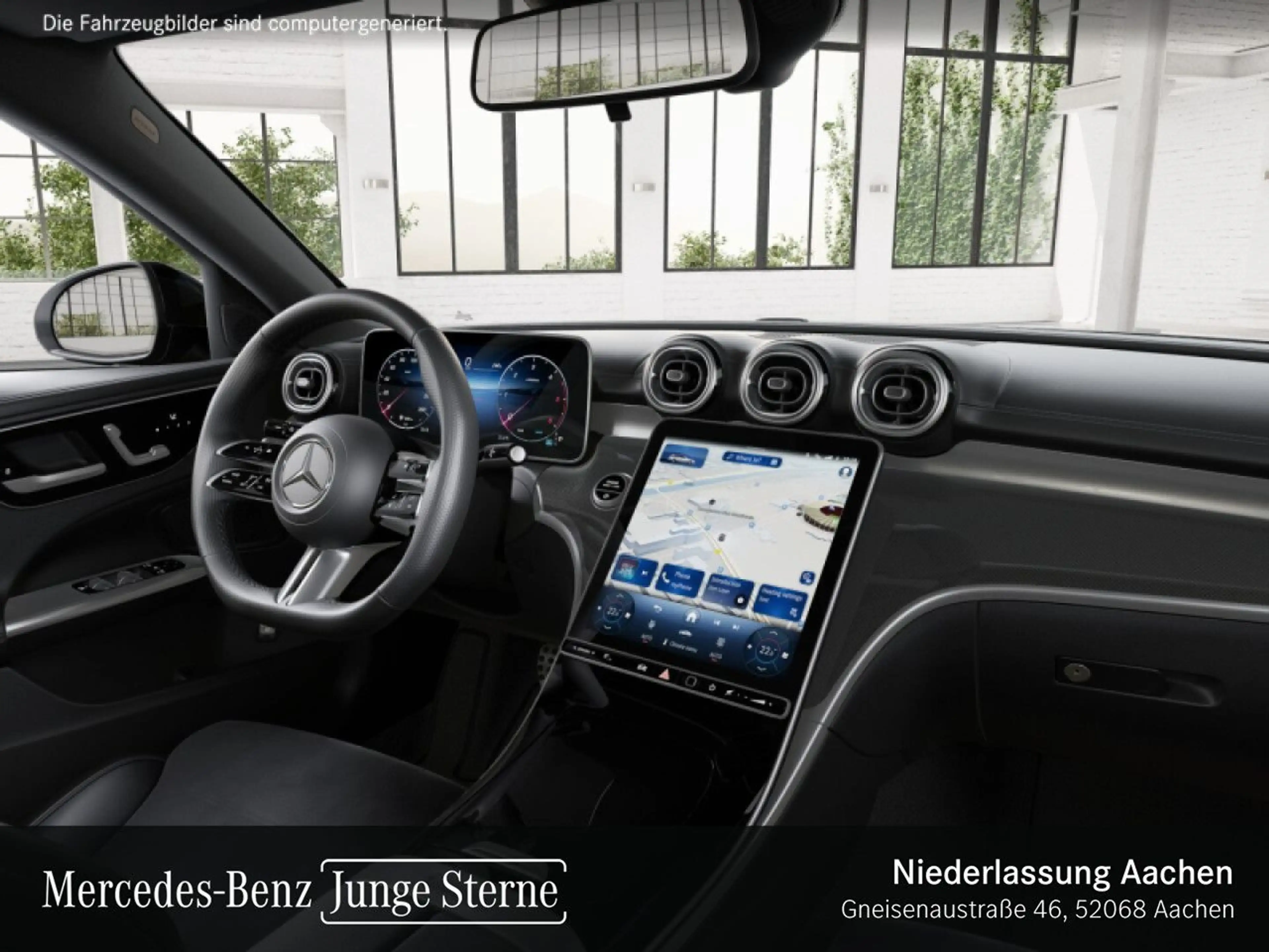 Mercedes-Benz C 300 d T AMG+NIGHT+360+LED+19"+TOTW+KEYLESS+9G — photo 10