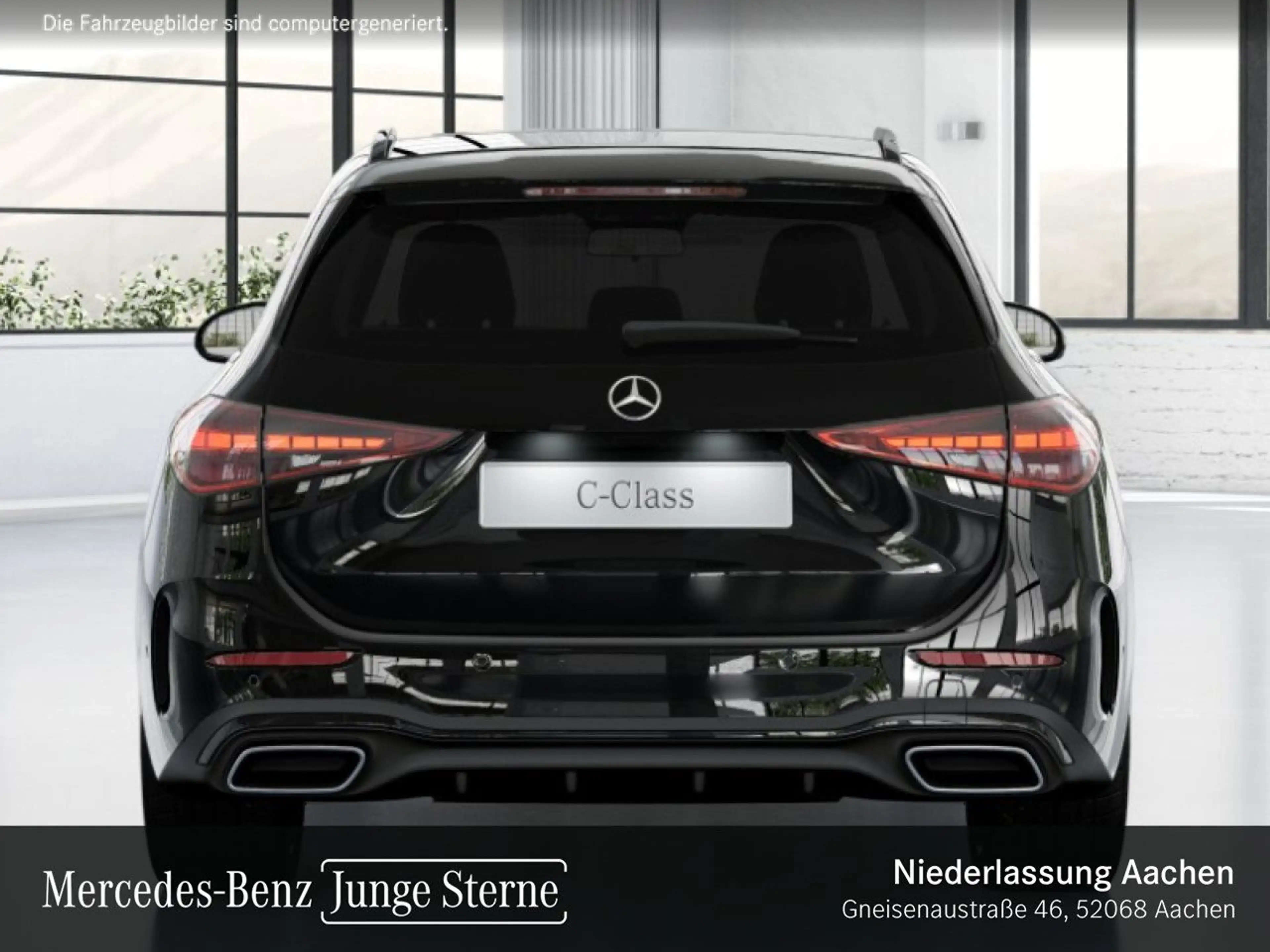 Mercedes-Benz C 300 d T AMG+NIGHT+360+LED+19"+TOTW+KEYLESS+9G — photo 8