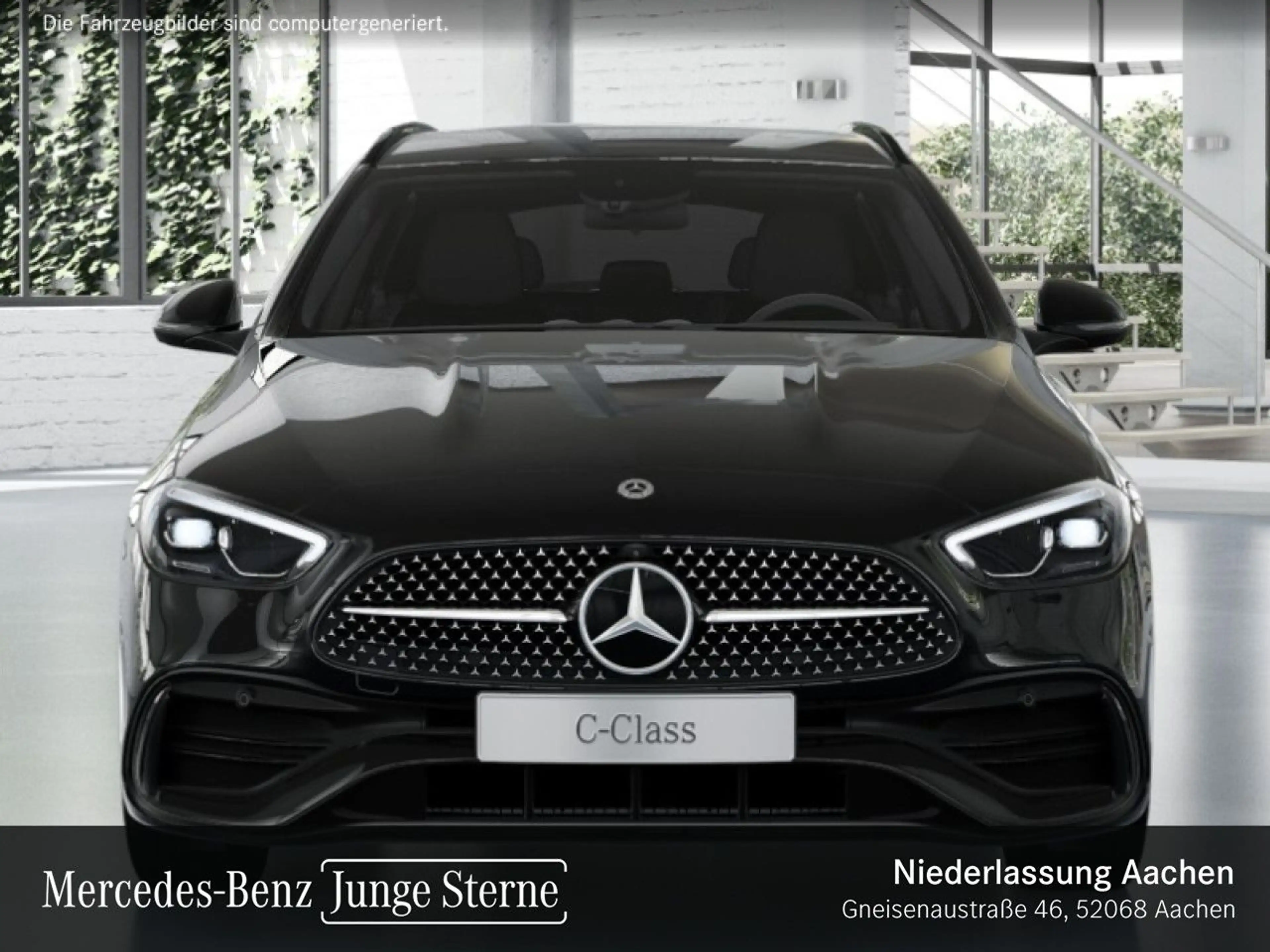 Mercedes-Benz C 300 d T AMG+NIGHT+360+LED+19"+TOTW+KEYLESS+9G — photo 6