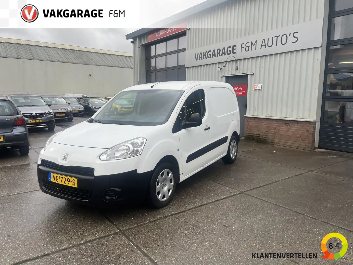 Peugeot Partner 120 1.6 e-HDI L1 XT Profit + 2Tronic Grijs - 1