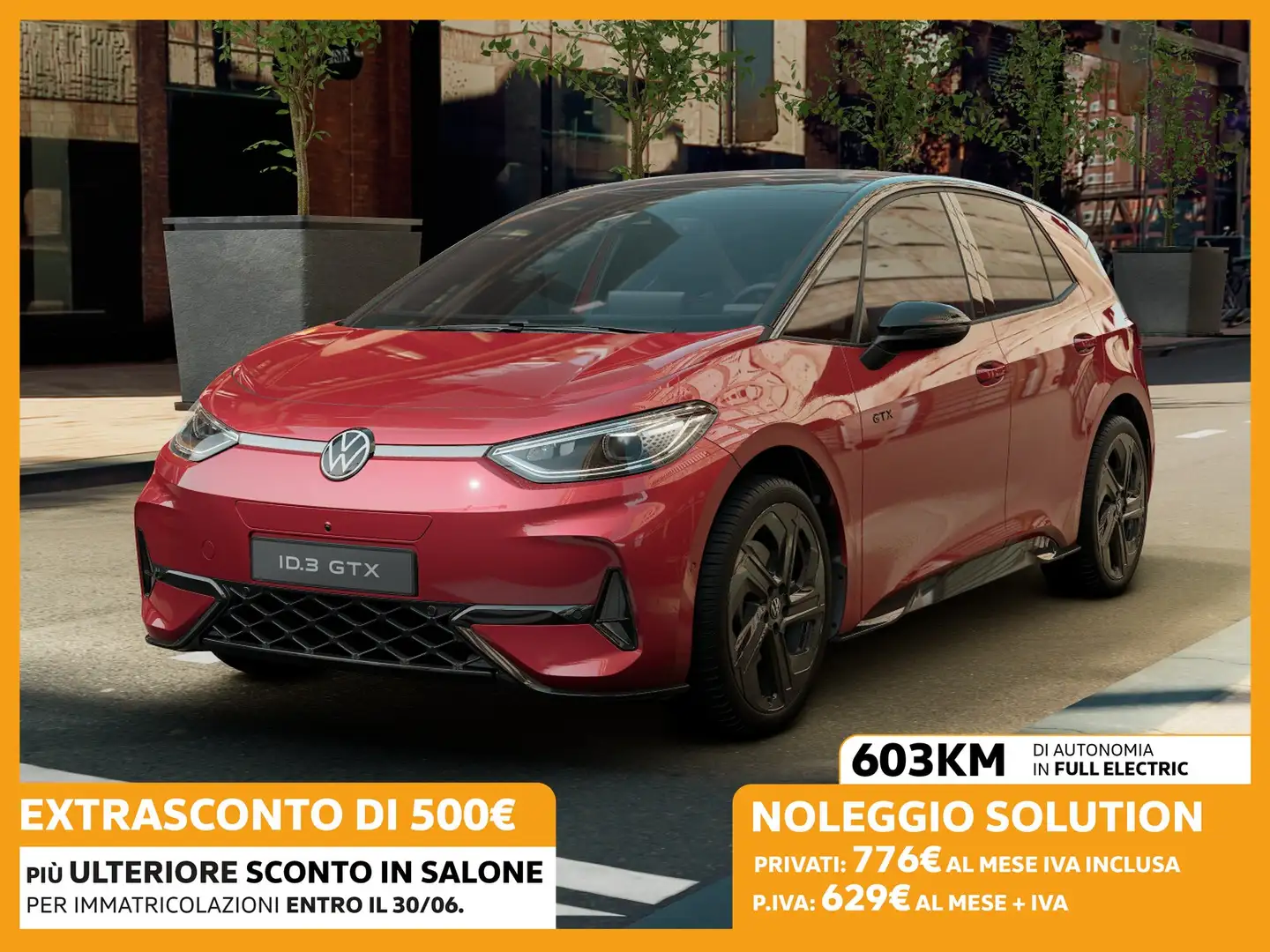Volkswagen ID.3 79 kwh gtx + TETTO PANORAMICO - 1