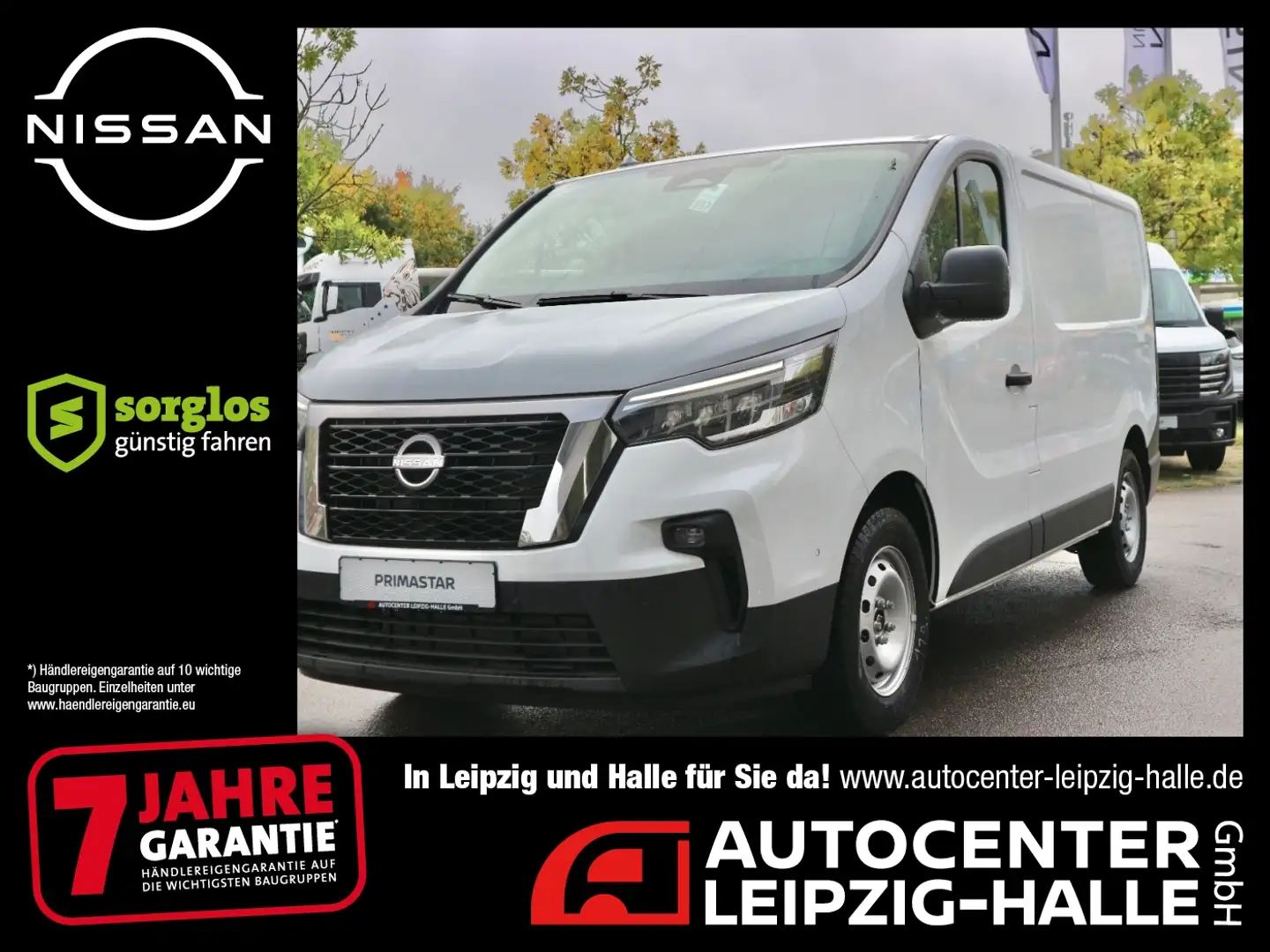 Nissan Primastar Kasten L1H1 3,0t dCi150 MT N-CONNECTA Blanc - 1