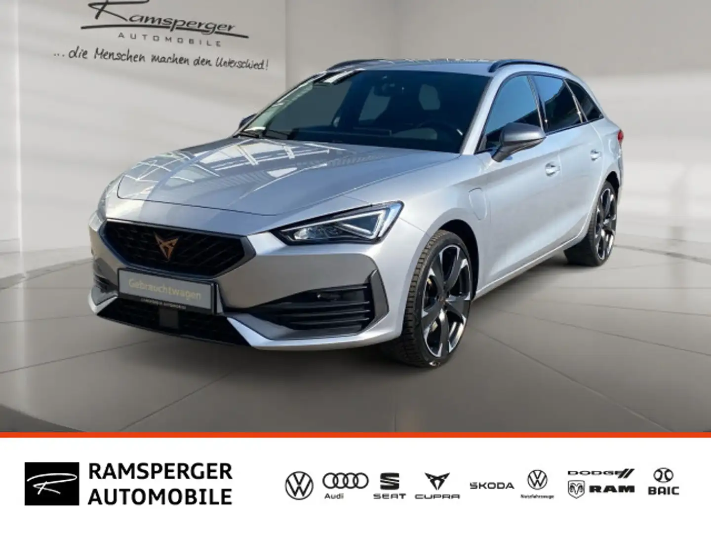 CUPRA Leon Sportstourer 1.4 e-HYBRID LED/Assist/uvm. Gümüş rengi - 1