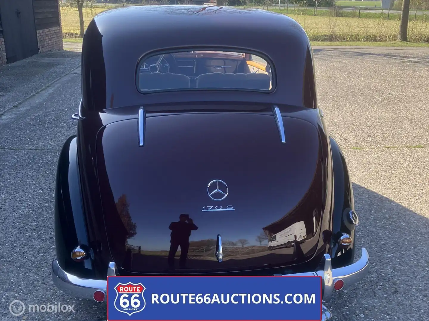 Mercedes-Benz 170 S Sedan | Route 66 Auctions Rouge - 2