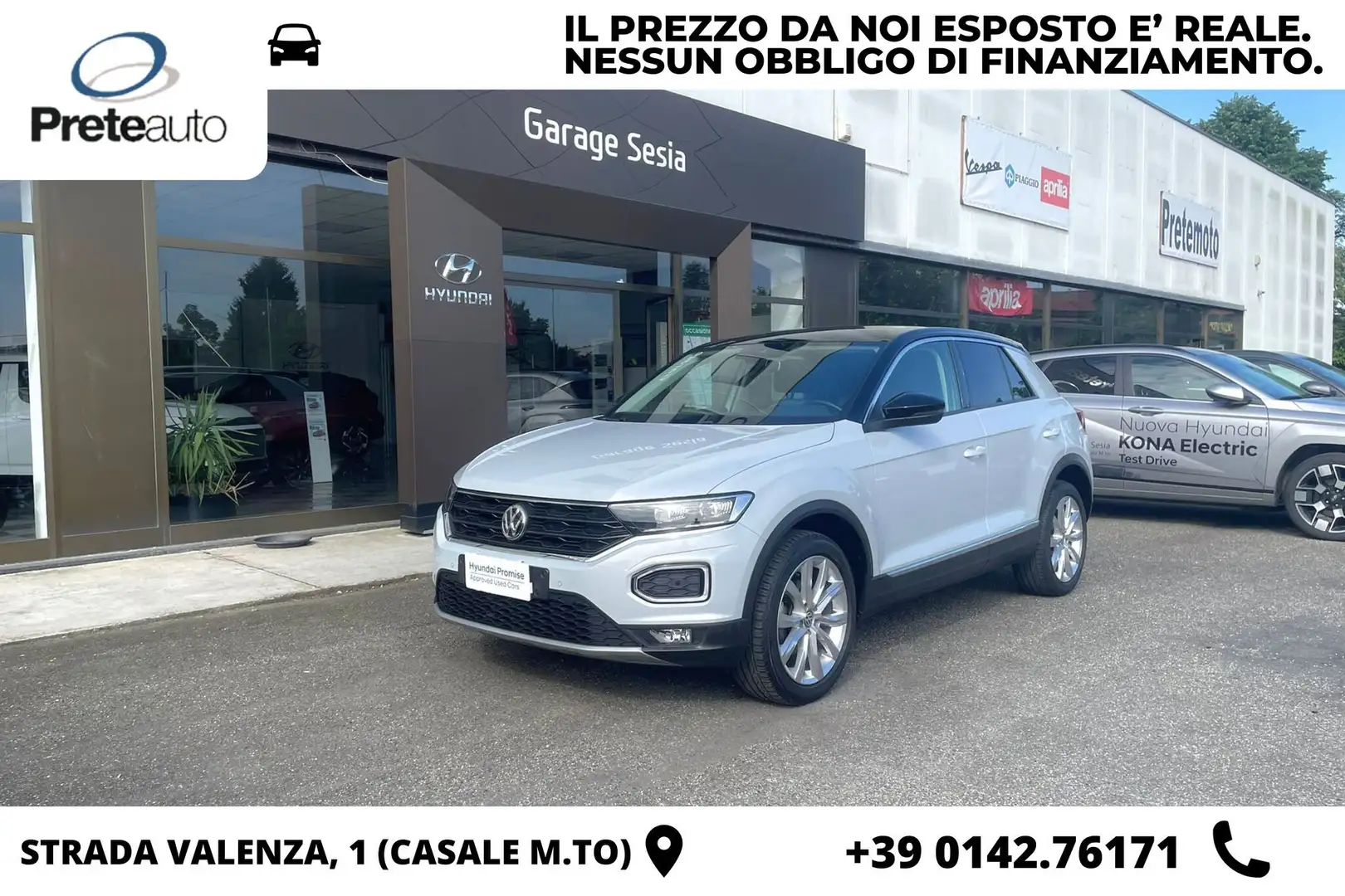 Volkswagen T-Roc 1.5 TSI ACT Advanced DSG BlueMotion Technology Grigio - 1