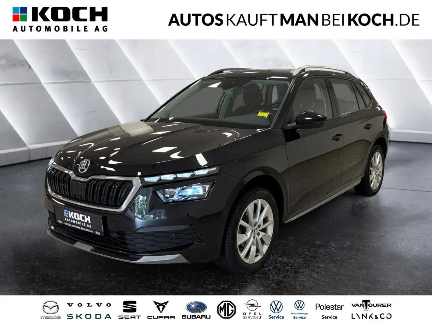 Skoda Kamiq 1.0 TSI DSG Style LED KLIMAAUT PDC FSE 1.HAN Zwart - 1