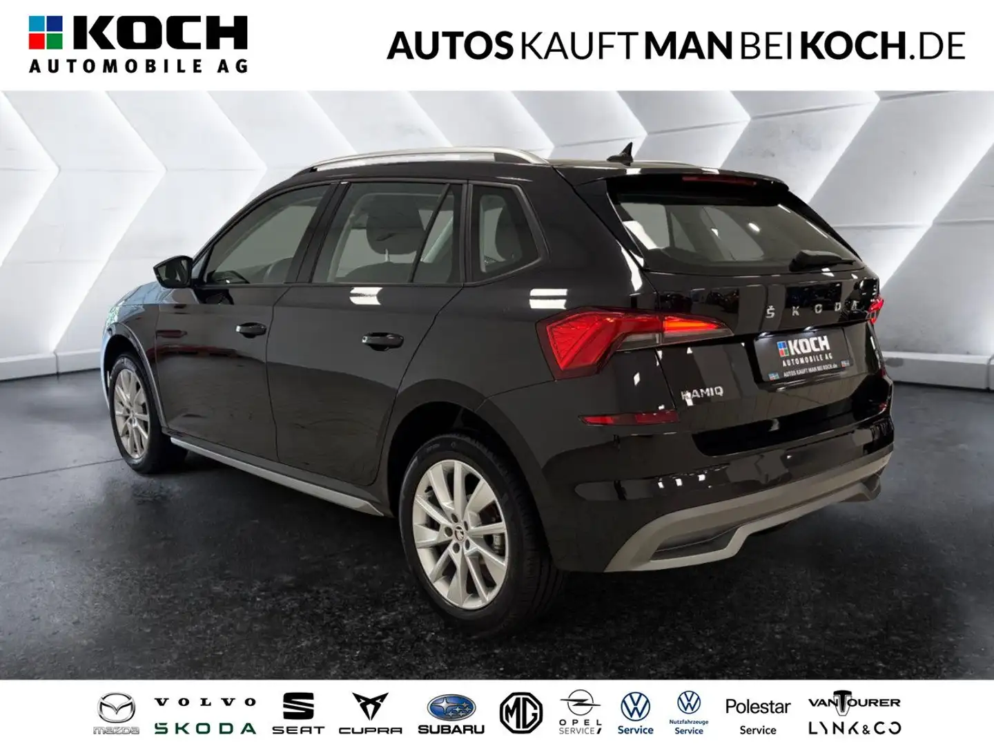 Skoda Kamiq 1.0 TSI DSG Style LED KLIMAAUT PDC FSE 1.HAN Schwarz - 1