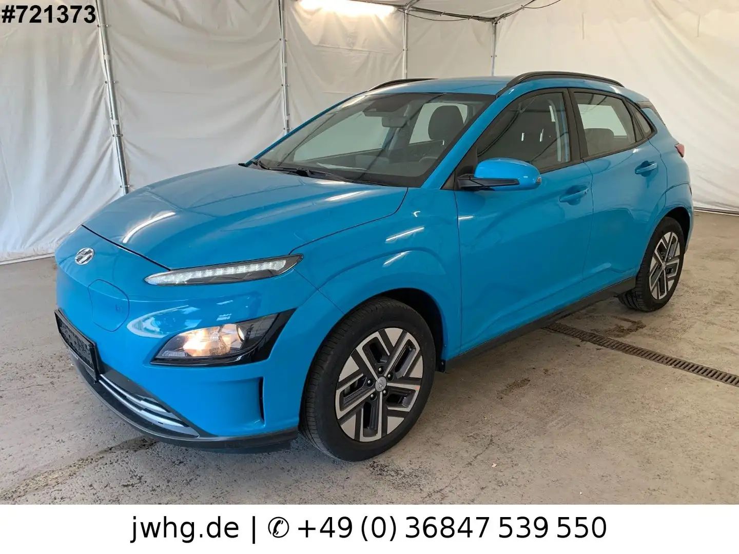 Hyundai Egyéb Kona Elektro 64kWh ACC Kam VirtualCockp Kék - 1