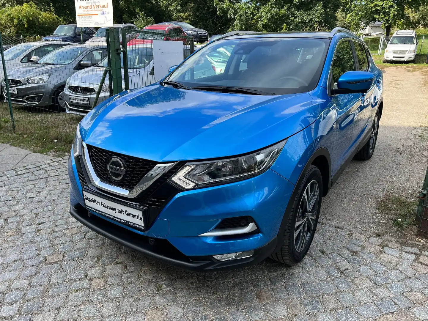 Nissan Qashqai N-Connecta 1-Hand Scheckheft Kamera 360° Blau - 1