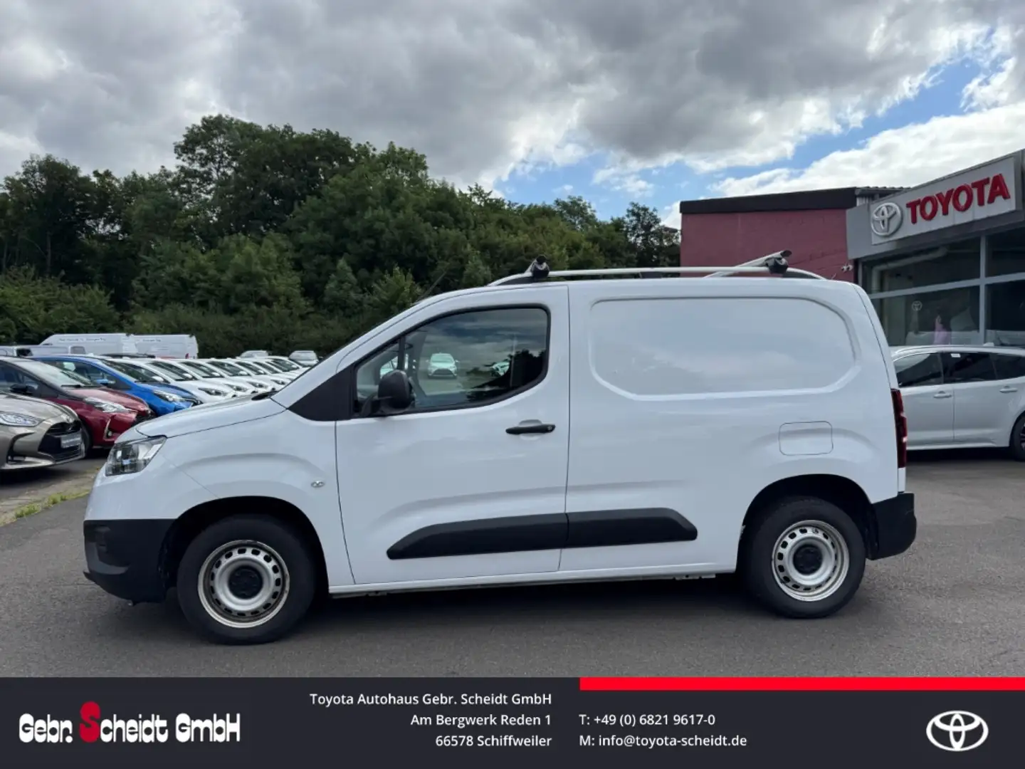 Toyota Proace City L1 Duty 1.2 EU6d AHK Klimaanlage Bluet Weiß - 2
