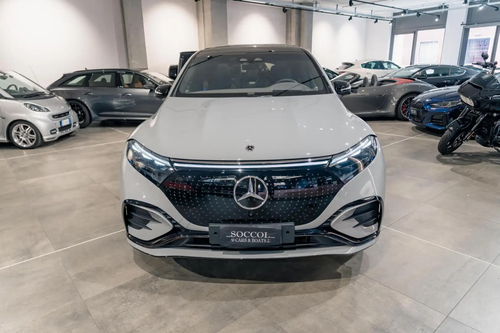 Mercedes-Benz EQS 450 4MATIC AMG Line Premium Plus*IVA ESP Gris - 2