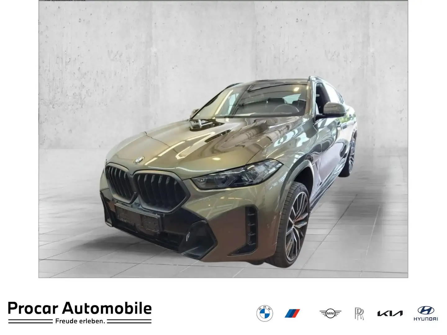 BMW X6 xDrive30d M Sport PANO ACC AHK RFK Grün - 1