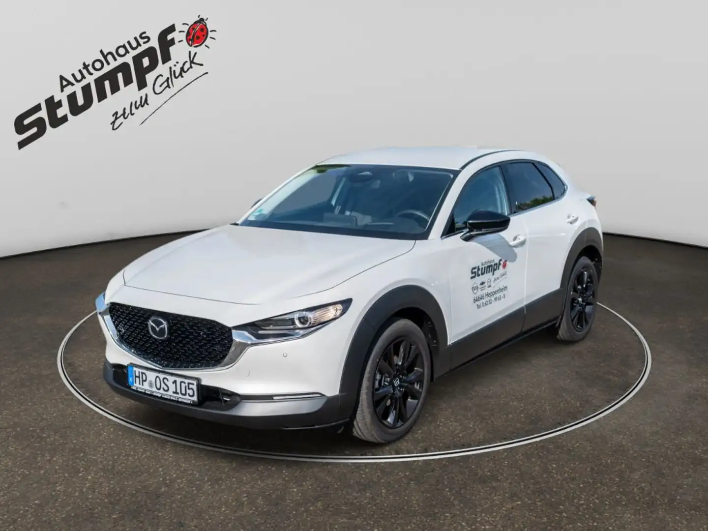 Mazda CX-30 e-SKYACTIVE G 140 Aut. HOMURA Weiß - 1