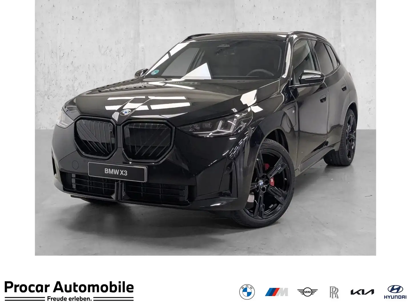BMW X3 30e xDrive M Sport HUD ACC 360°KAM RFK NAVI Nero - 1