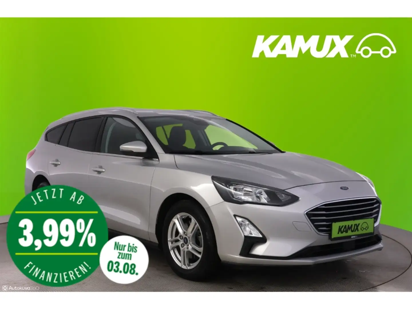 Ford Focus 1.0EB Turnier Aut.Cool&Connect+LED+NAVI Zilver - 1