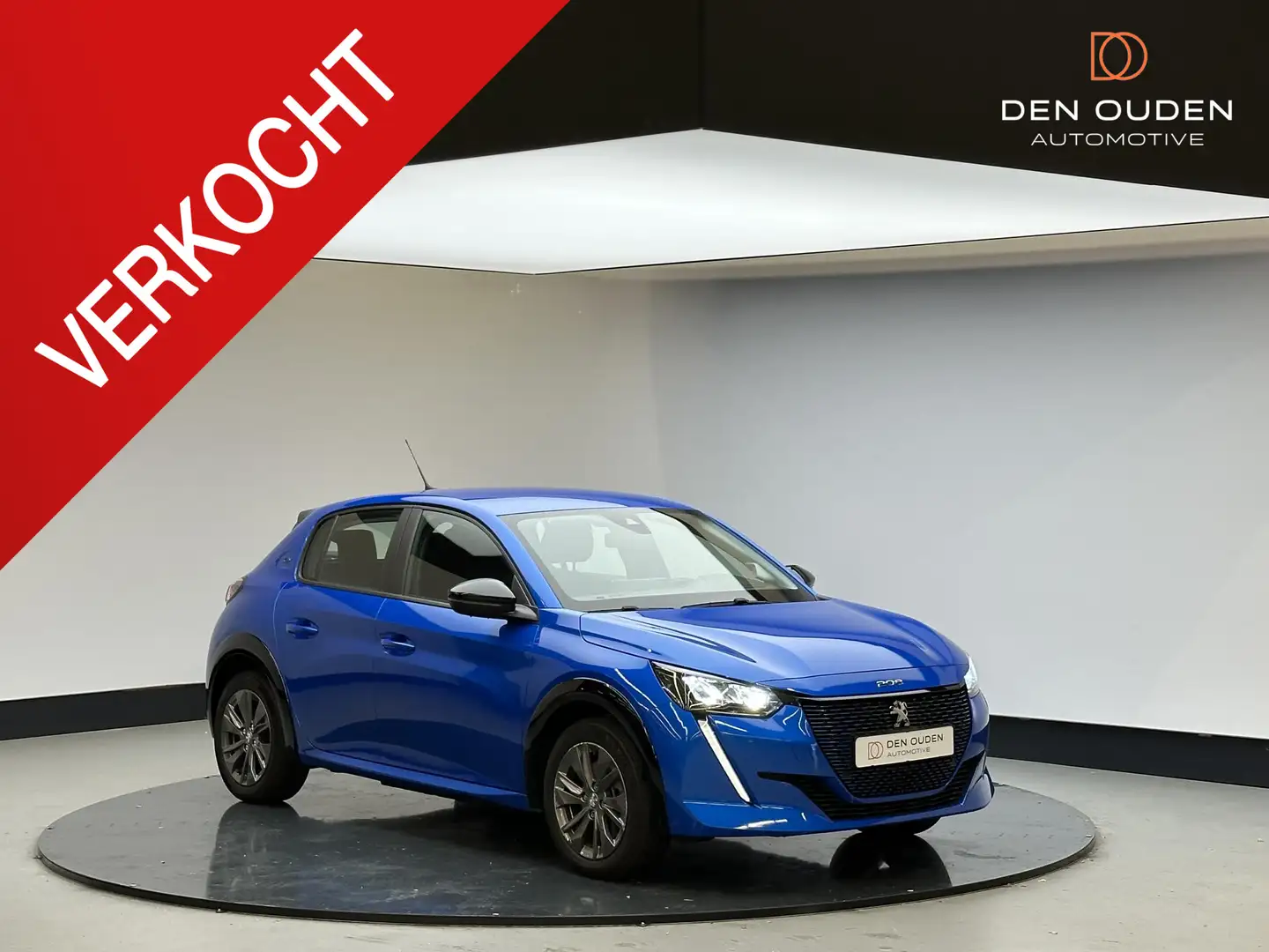 Peugeot e-208 EV Active Pack 50 kWh | Carplay | Navi | Verw stoe Blauw - 1