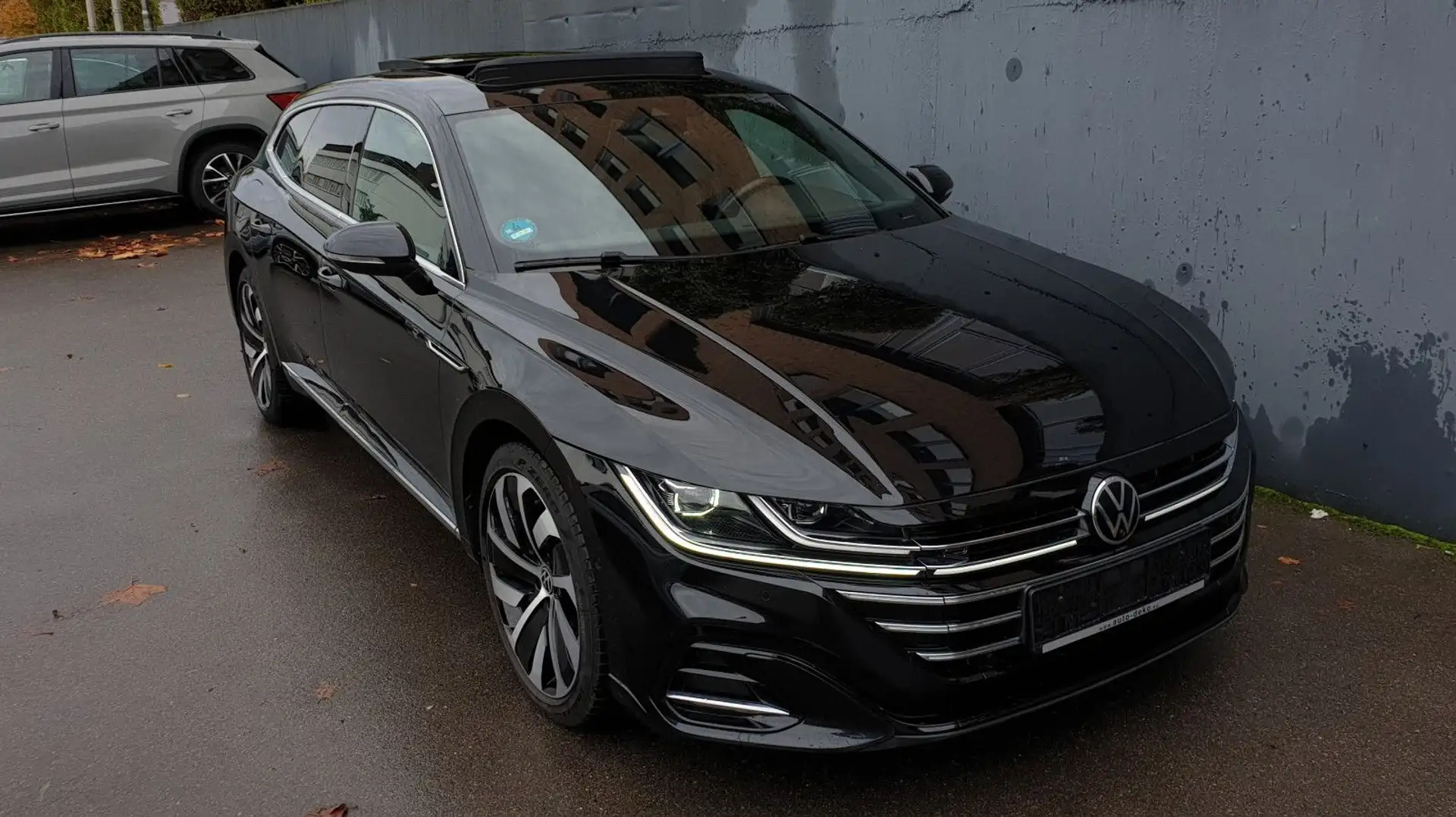Volkswagen Arteon 2.0 TDI DSG 4M 3 x R-Line Pano/Leder/AHK Schwarz - 2