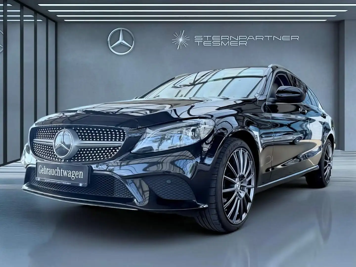 Mercedes-Benz C 300 T AVANTGARDE, Spur-P, MULTIB., AppleCarP. Nero - 2