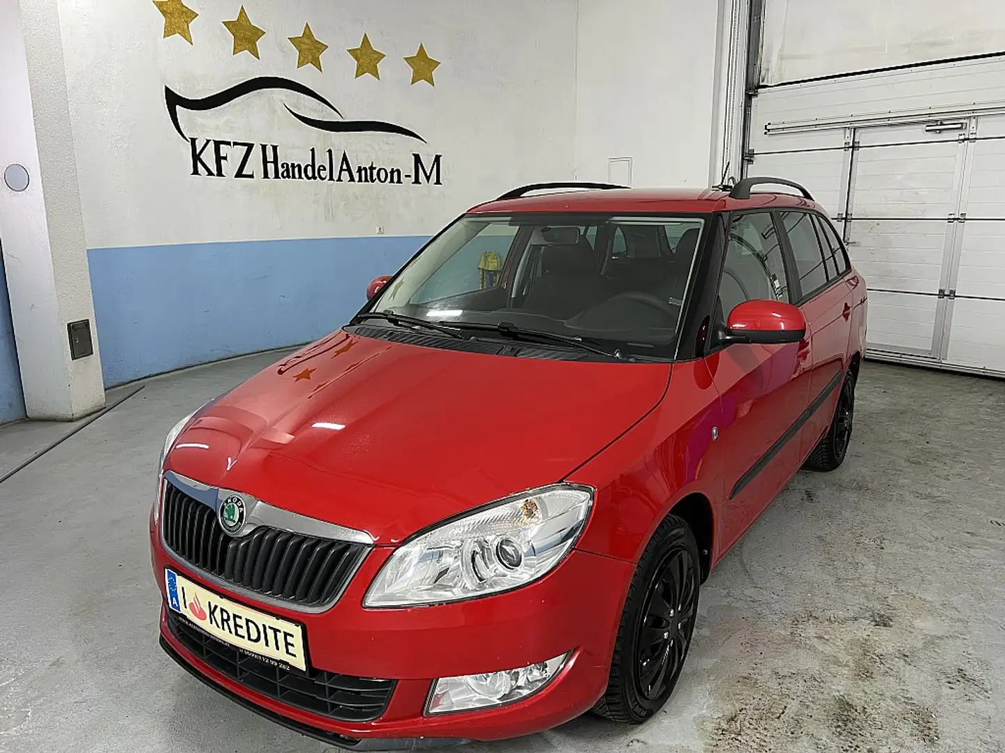 Skoda Fabia Combi Family 1,2 12V * SOFORT FINANZIERUNG & EI... Rot - 1