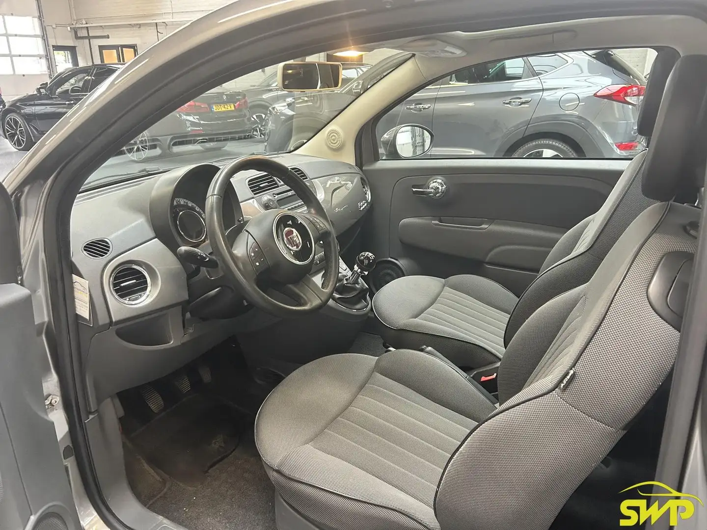 Fiat 500 0.9 TwinAir Lounge | Pano | Airco Gris - 2