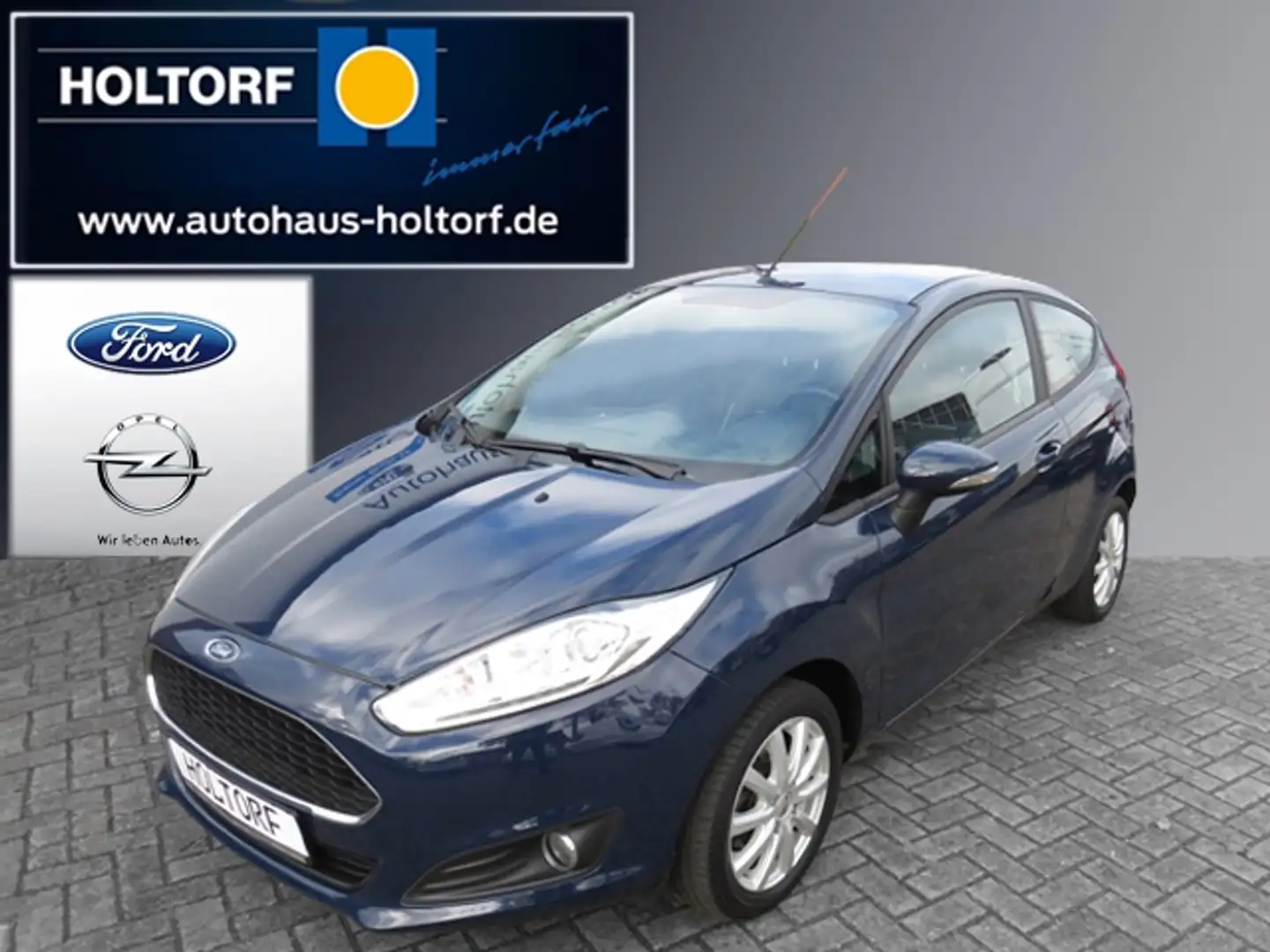 Ford Fiesta Celebration Winterpak.Klima Bluetooh SHZ Blu/Azzurro - 1