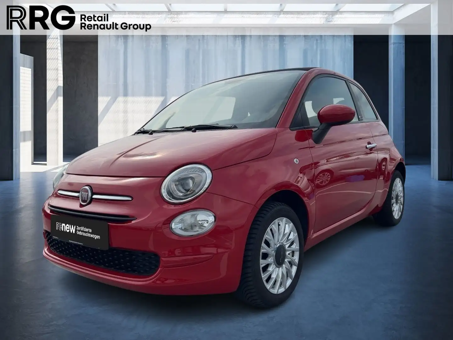 Fiat 500C Mild Hybrid Club Rot - 1