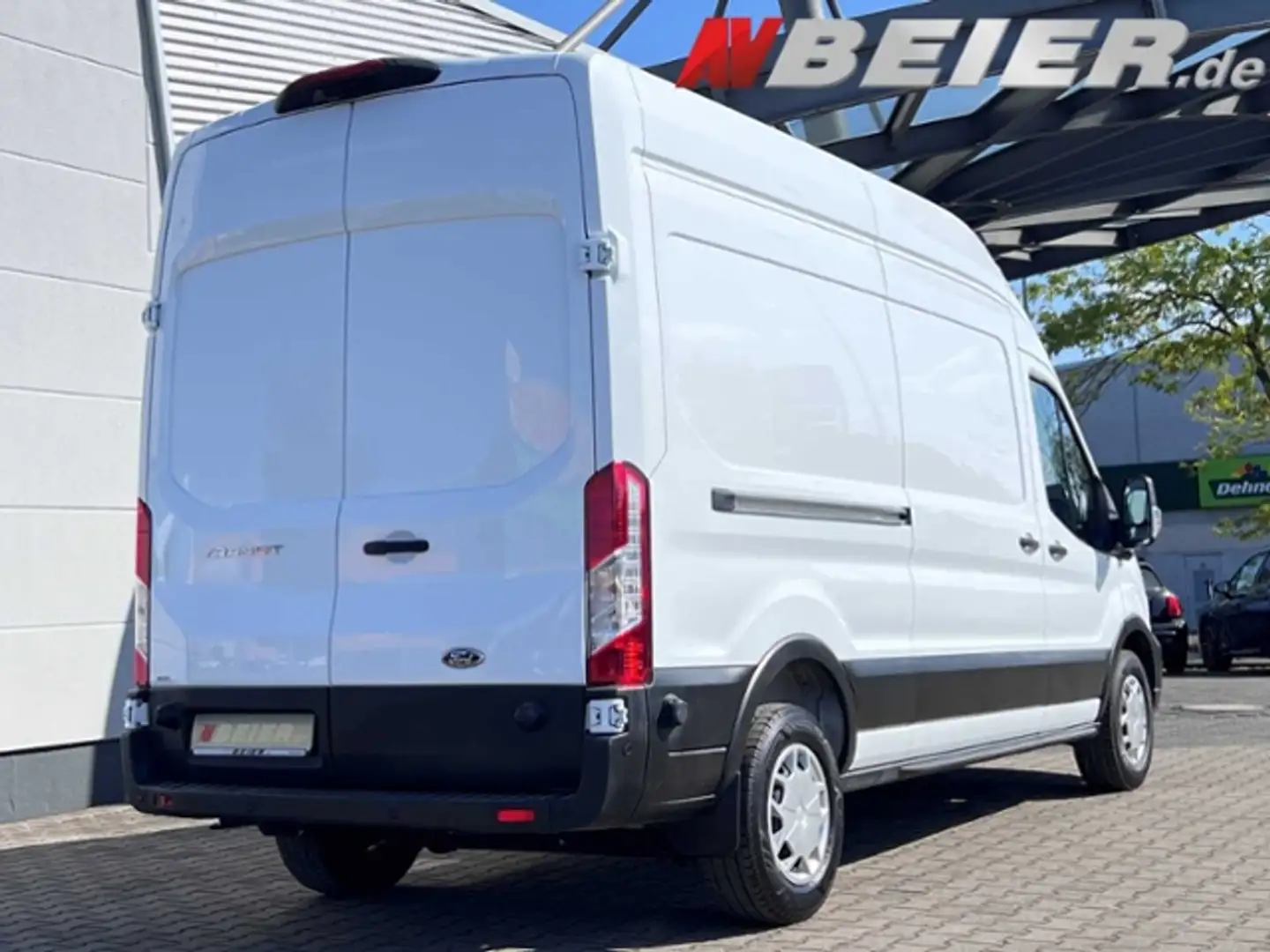 Ford Transit 350 L3 H3 Klima SHZ 2xPDC Trend Blanc - 2