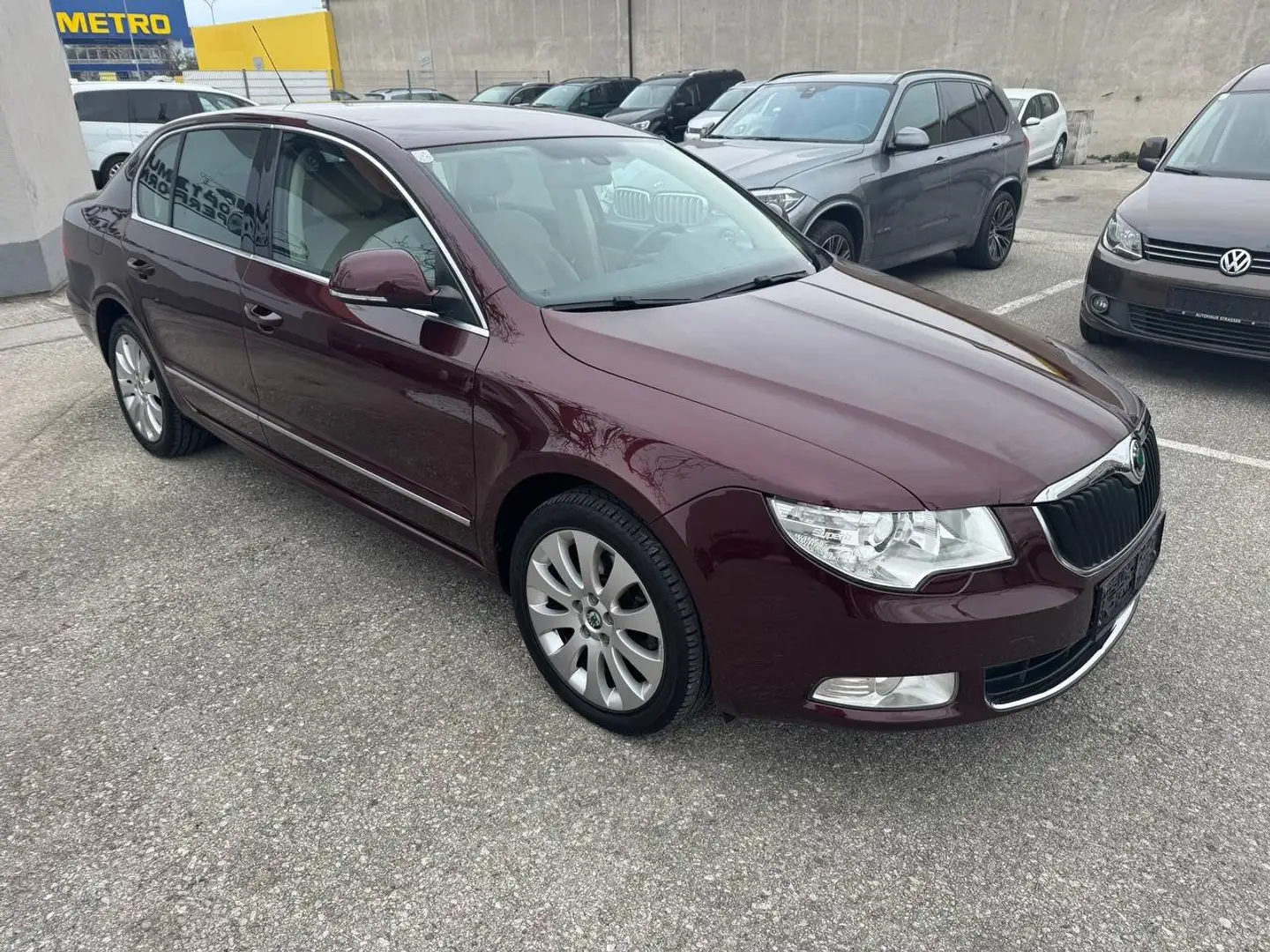 Skoda Superb Elegance 1,8 TFSI Rot - 2