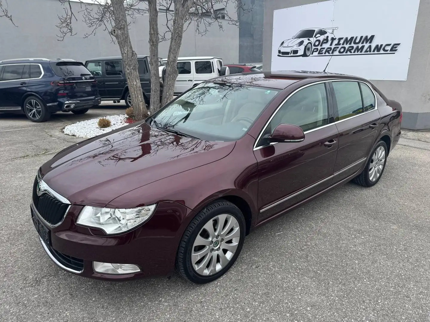 Skoda Superb Elegance 1,8 TFSI Rot - 1
