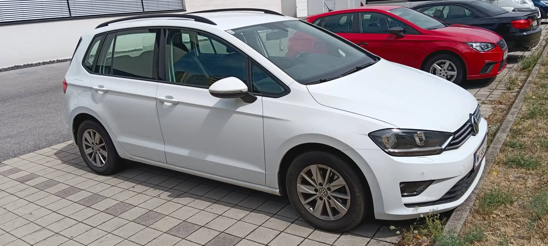 Volkswagen Golf Sportsvan Golf Sportsvan BMT 1,2 TSI Weiß - 1