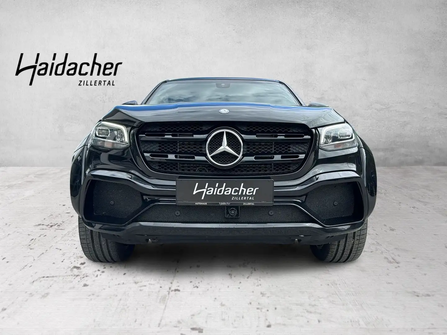 Mercedes-Benz X 350 d 4MATIC POWER Leder AUT RKam LED Klima Чорний - 2