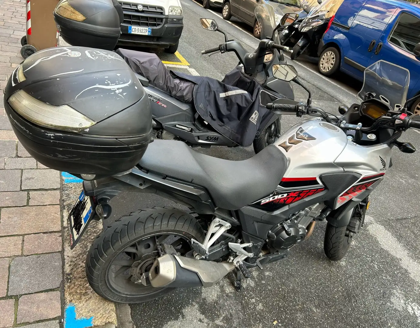 Honda CBX 500 Сірий - 2