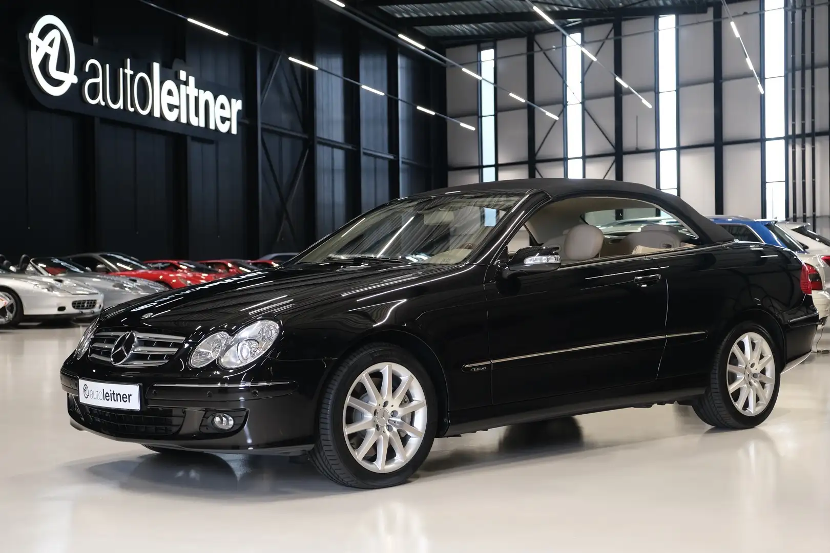 Mercedes-Benz CLK 350 CLK350 Cabrio Elegance W209 origineel 50.922 km Noir - 1