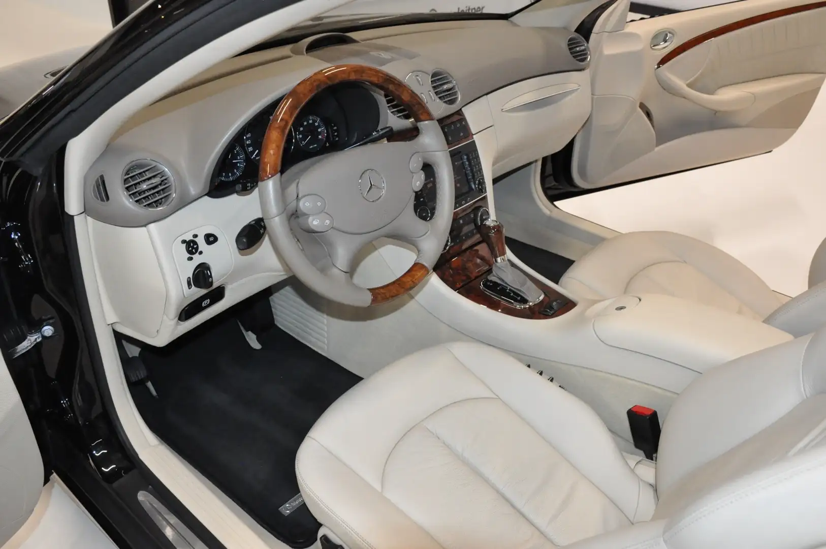 Mercedes-Benz CLK 350 CLK350 Cabrio Elegance W209 origineel 50.922 km Noir - 2