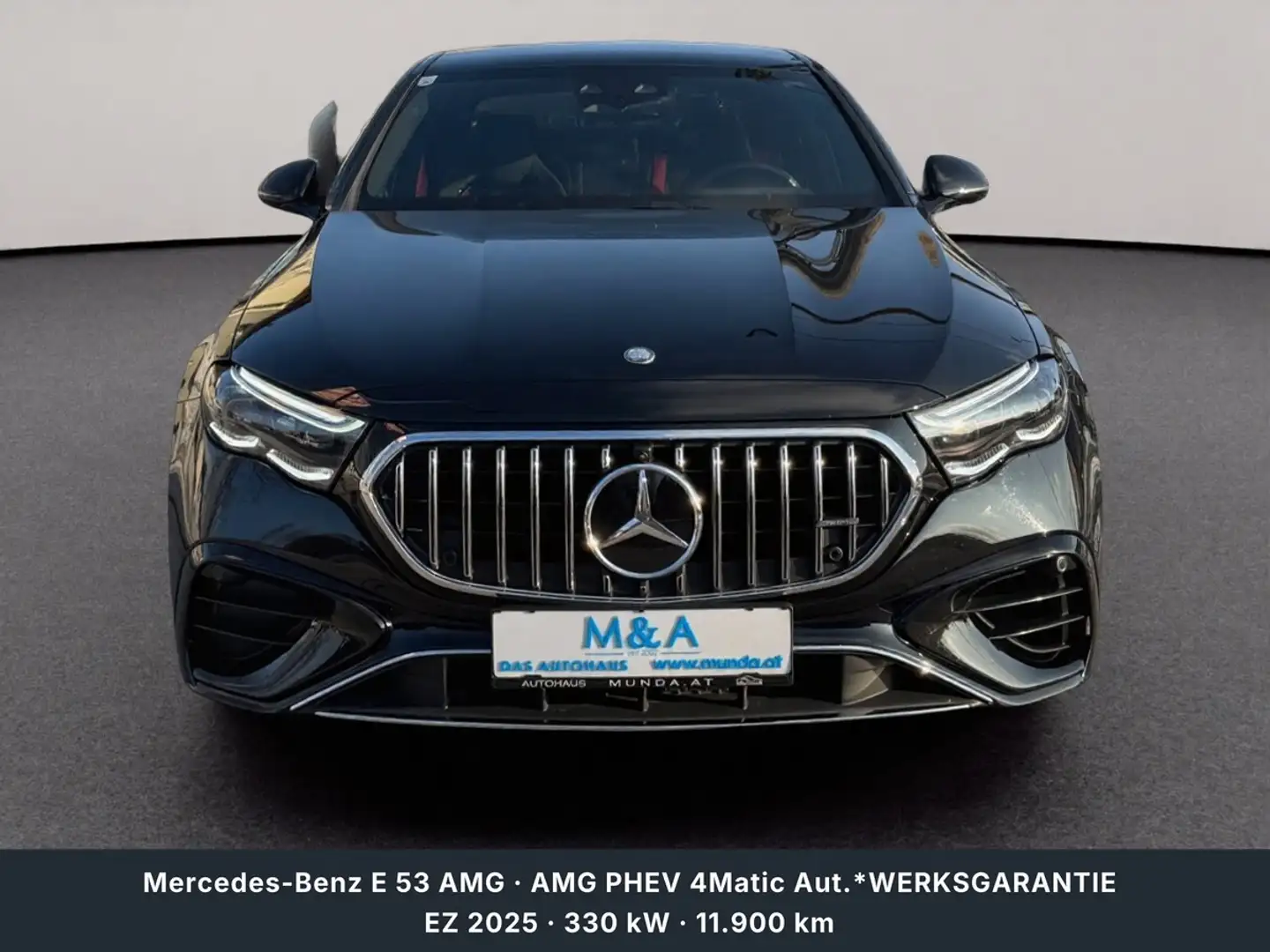 Mercedes-Benz E 53 AMG AMG PHEV 4Matic Aut.*WERKSGARANTIE Schwarz - 2