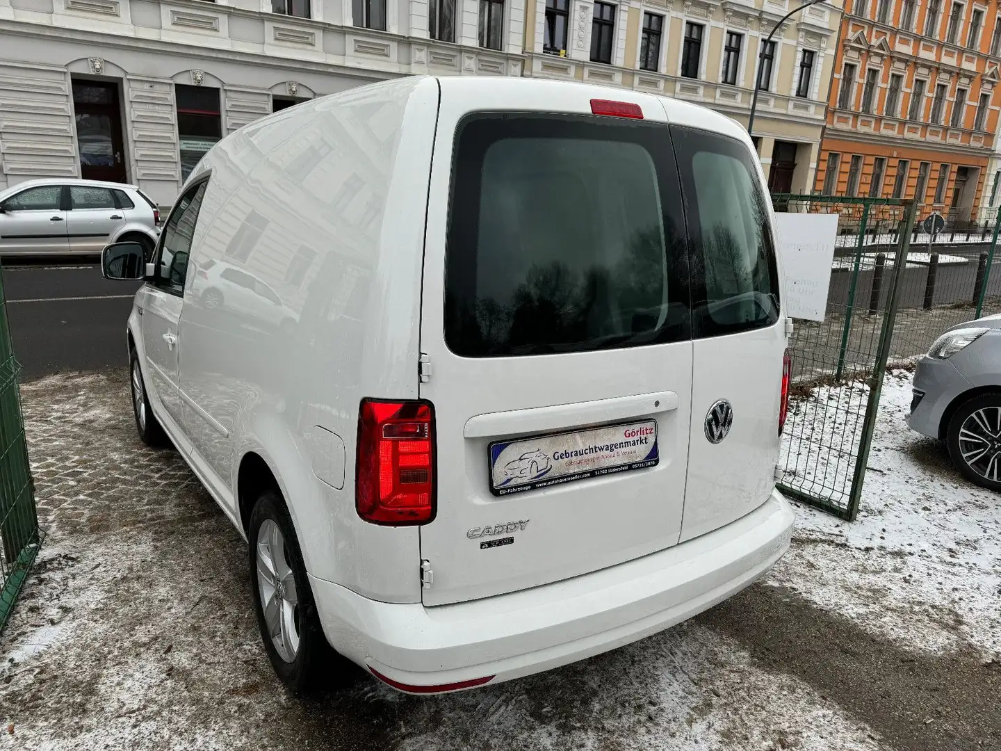 Volkswagen Caddy Nfz Kasten EcoProfi BMT 1-Hand Scheckheft Weiß - 2