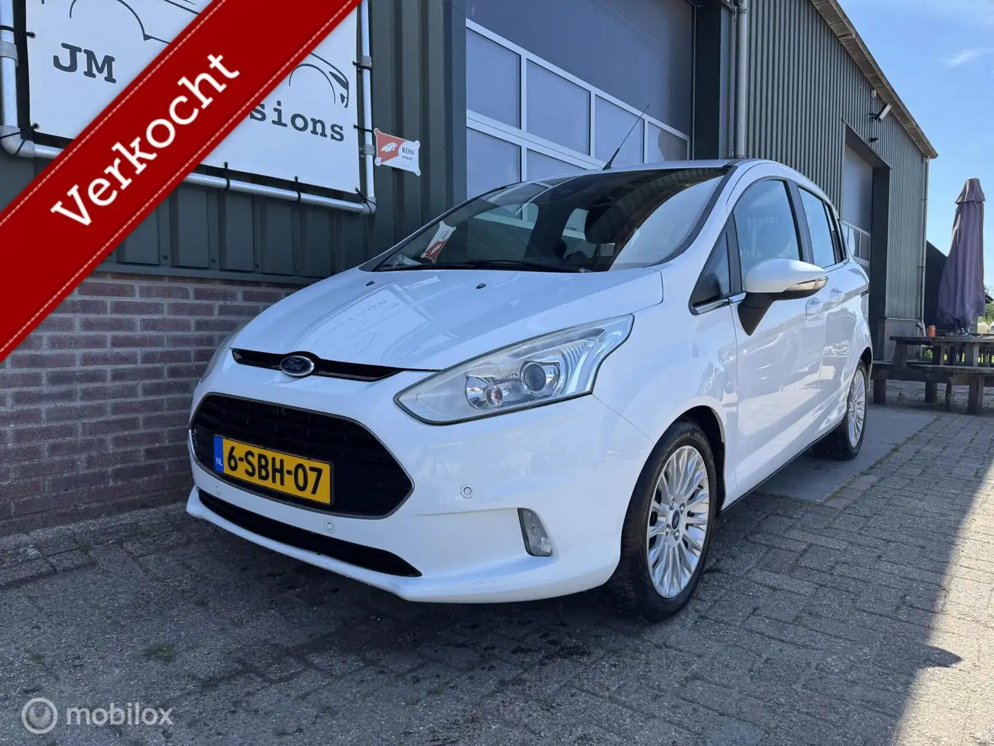 Ford B-Max 1.0 Titanium|Clima|Camera|Cruise|PDC|Navi|APK Nieu Blanco - 2