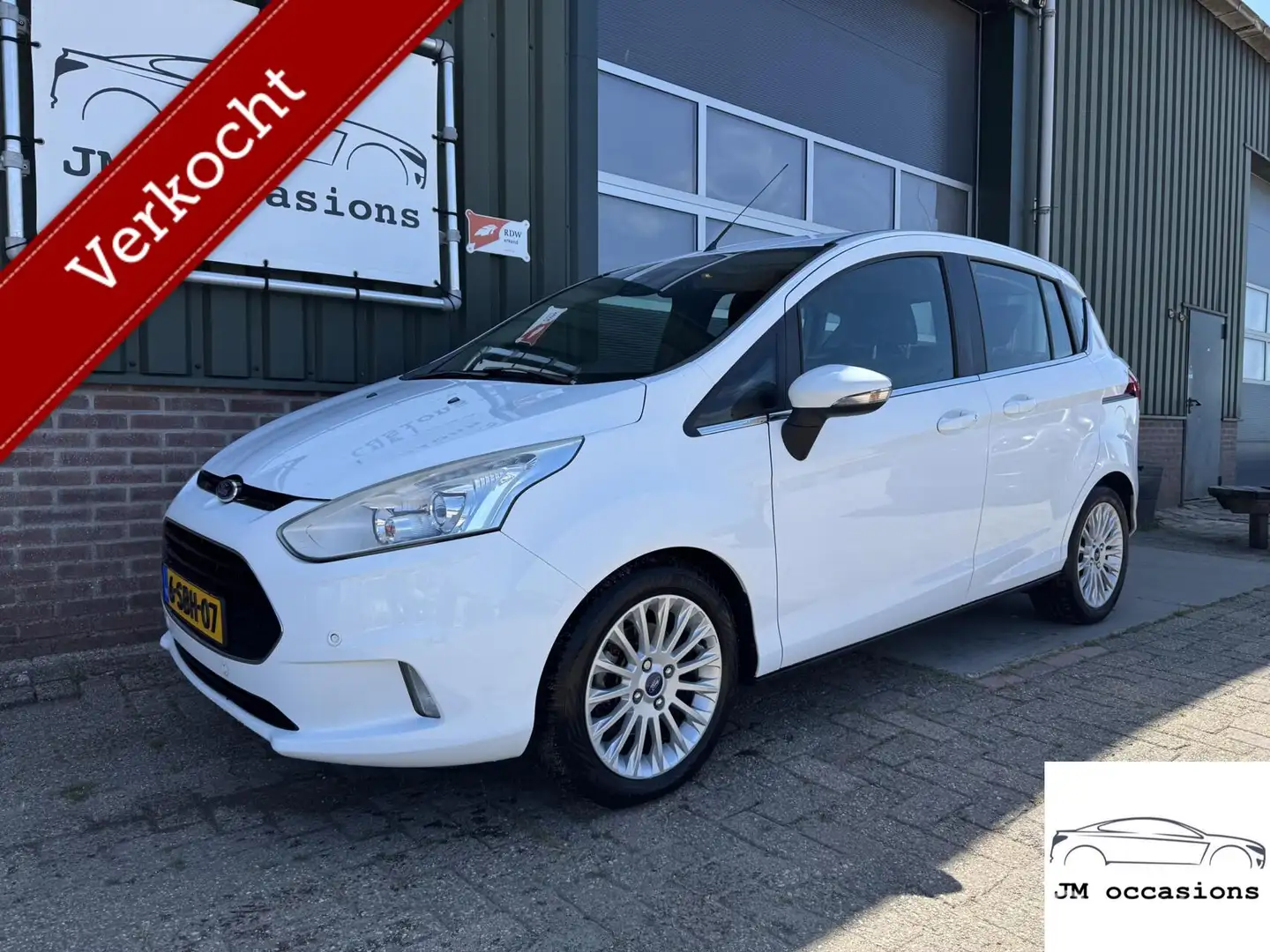 Ford B-Max 1.0 Titanium|Clima|Camera|Cruise|PDC|Navi|APK Nieu Blanco - 1