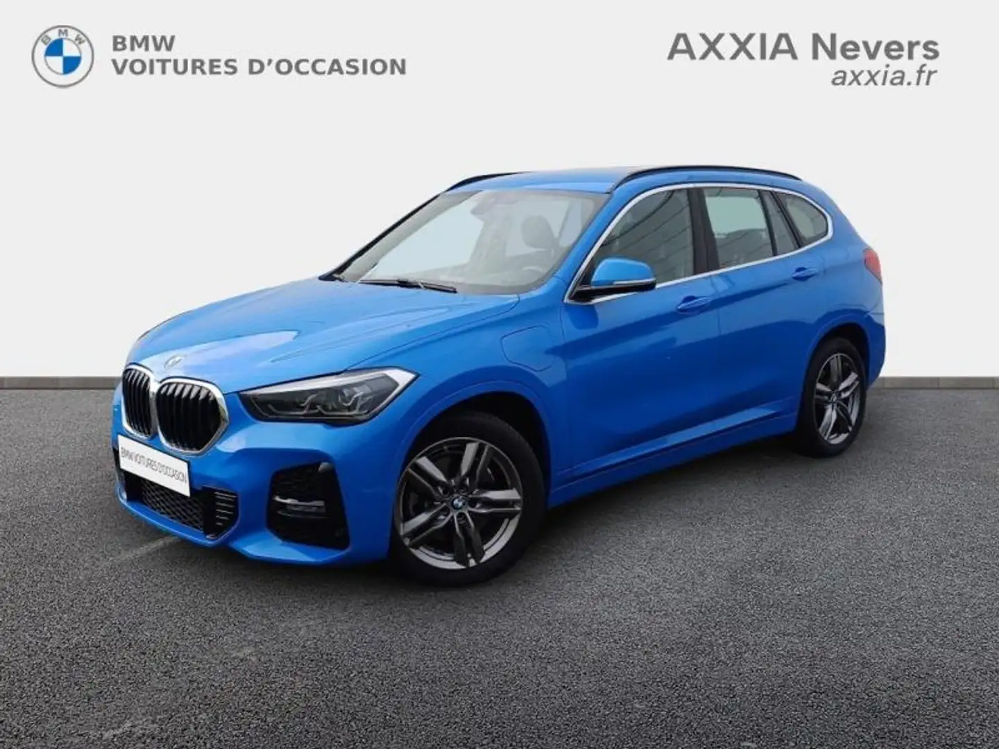 BMW X1 xDrive25eA 220ch M Sport Bleu - 1